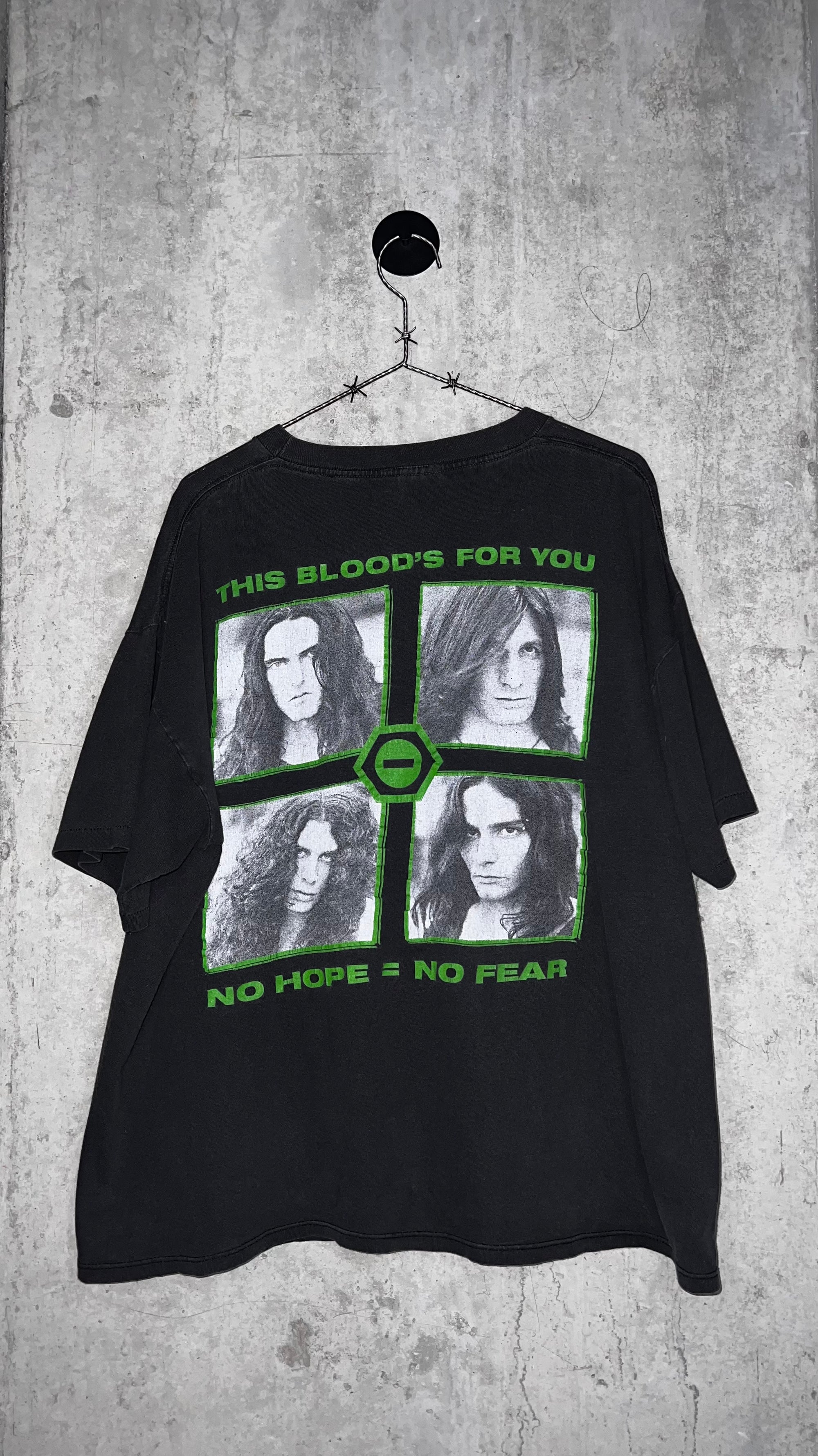 TYPE O NEGATIVE BLACK NO. 1 TEE | FIRST PRINT DESIGNED BY PETER STEELE