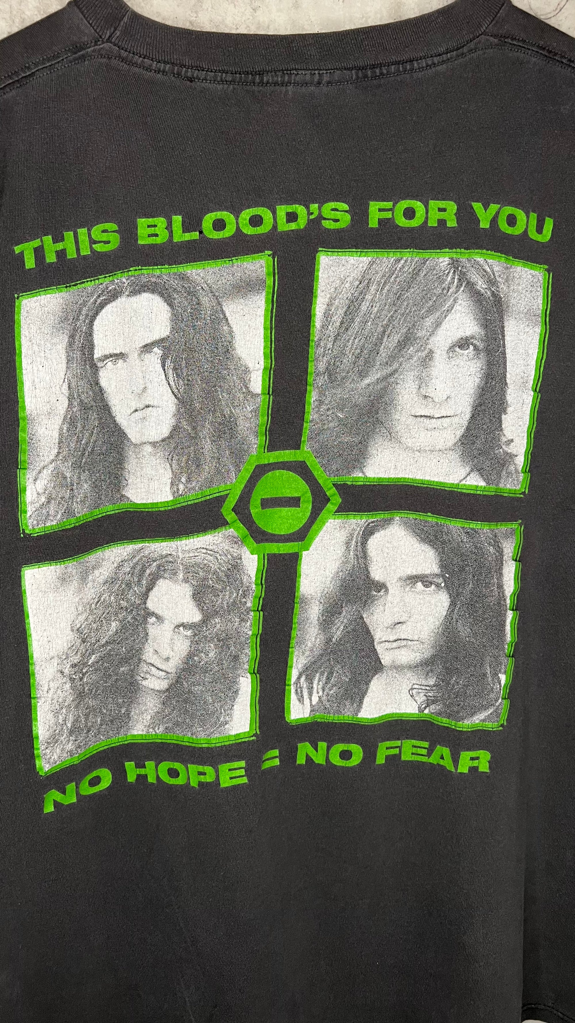 TYPE O NEGATIVE BLACK NO. 1 TEE | FIRST PRINT DESIGNED BY PETER STEELE