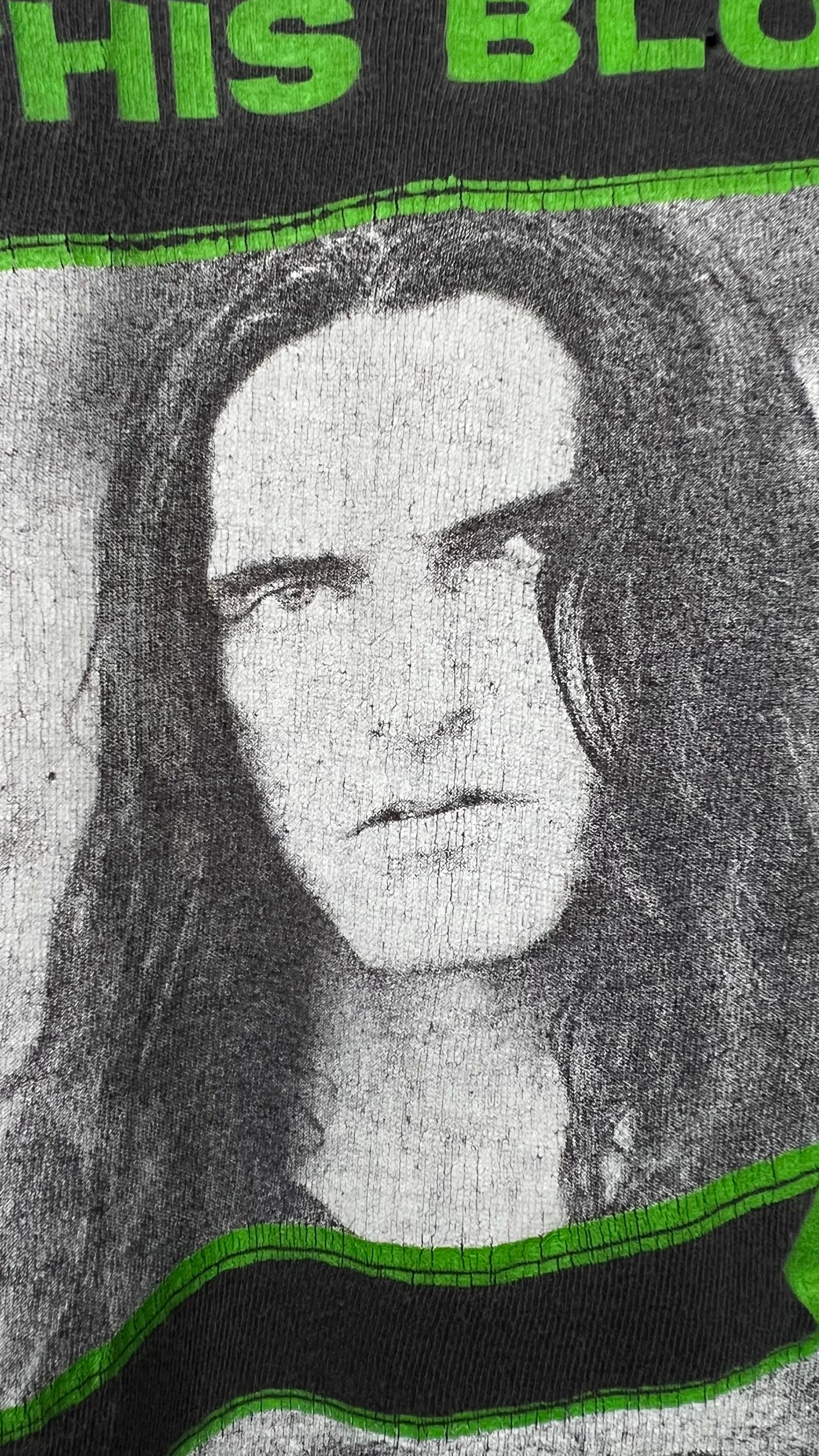 TYPE O NEGATIVE BLACK NO. 1 TEE | FIRST PRINT DESIGNED BY PETER STEELE