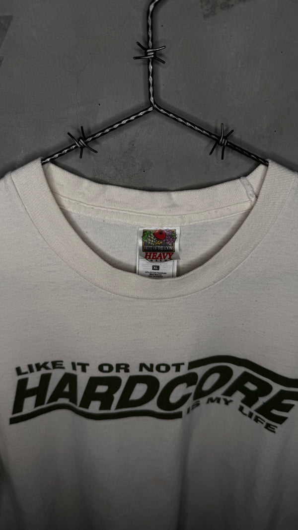 ‘LIKE IT OR NOT HARDCORE IS MY LIFE’ TEE
