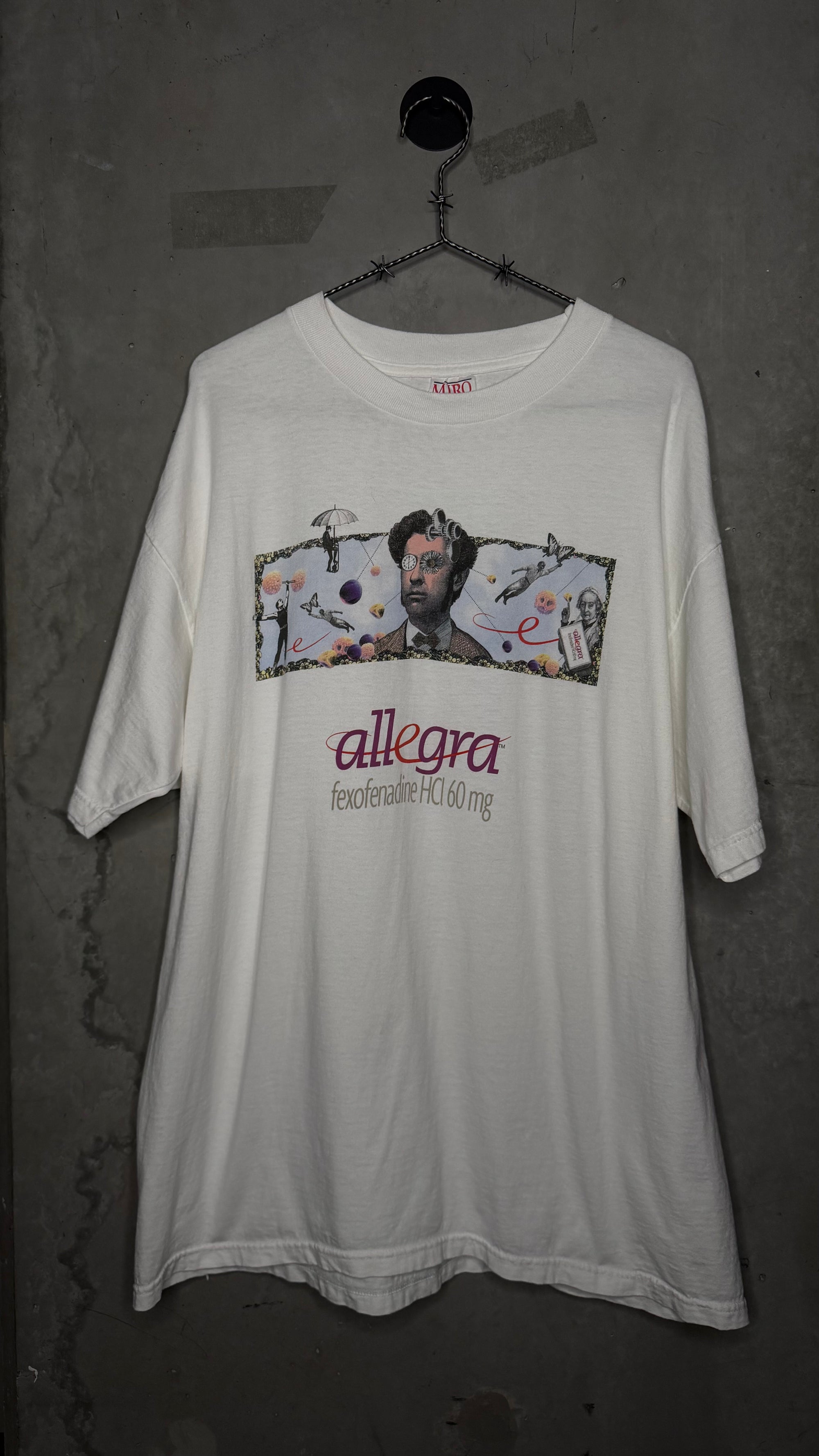 ALLEGRA PHARMACEUTICAL DRUG PROMO TEE