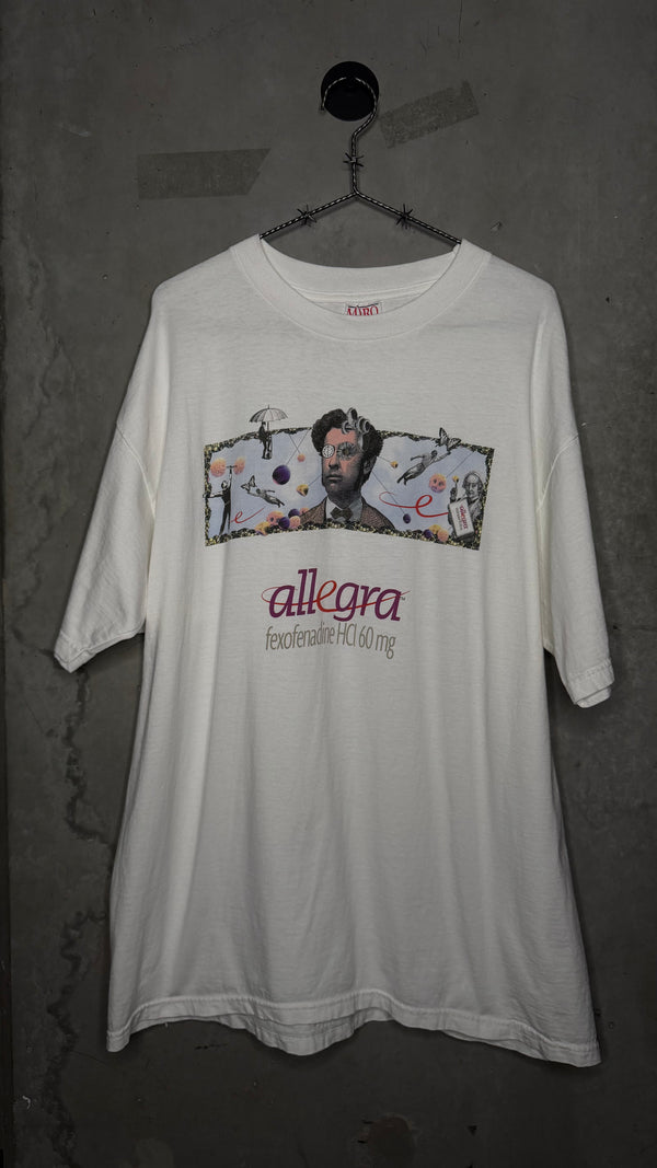 ALLEGRA PHARMACEUTICAL DRUG PROMO TEE