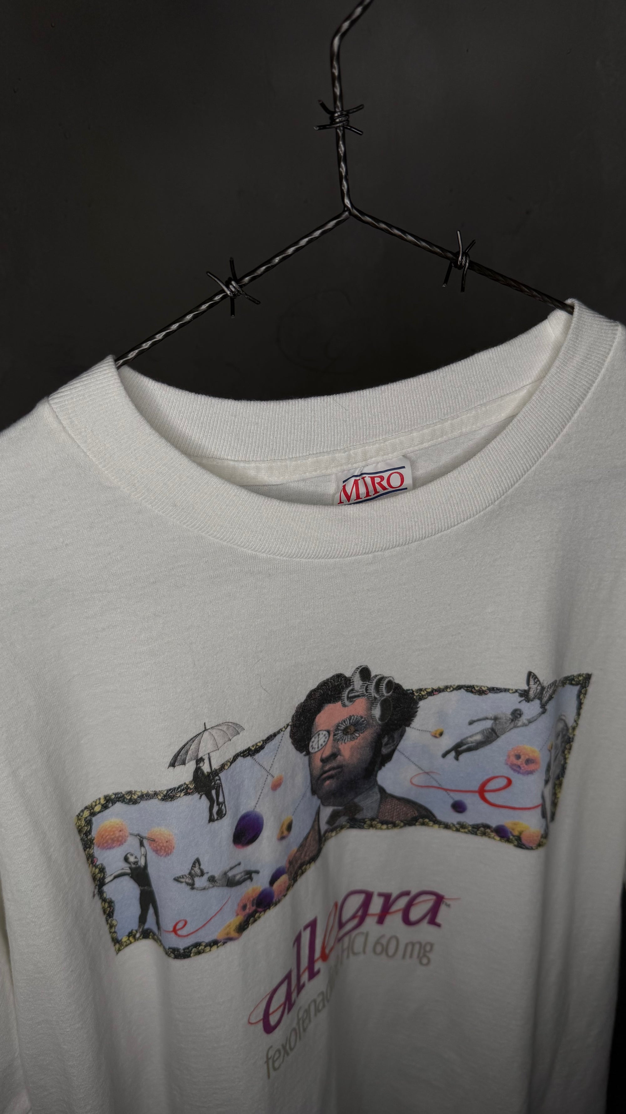 ALLEGRA PHARMACEUTICAL DRUG PROMO TEE