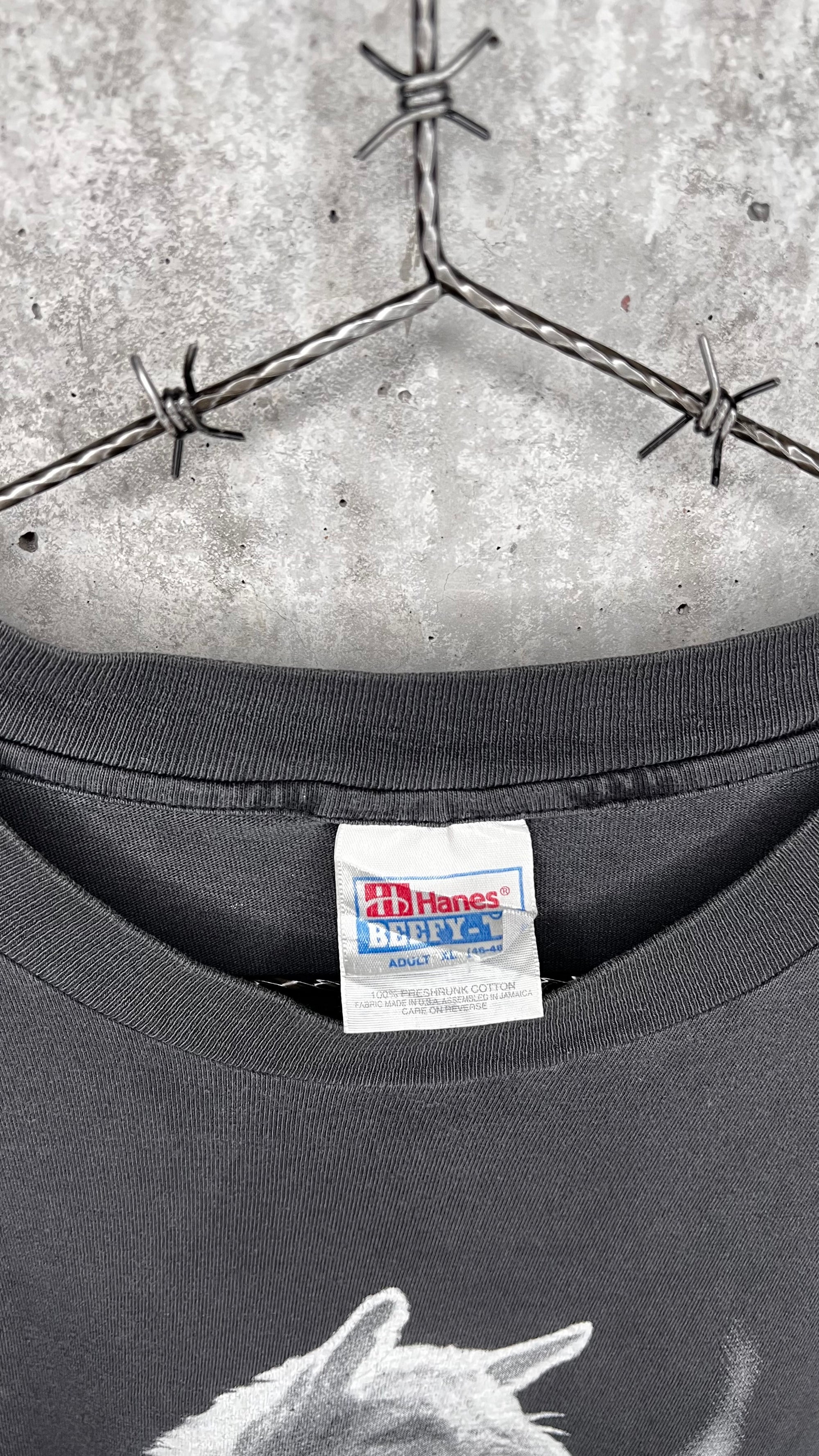 ADAM SANDLER SUMMER TOUR 96’ RARE VIDEO CREW TEE | SMOKING GOAT | ‘WHAT THE HELL HAPPENED TO ME’ STAND-UP TOUR HBO SPECIAL