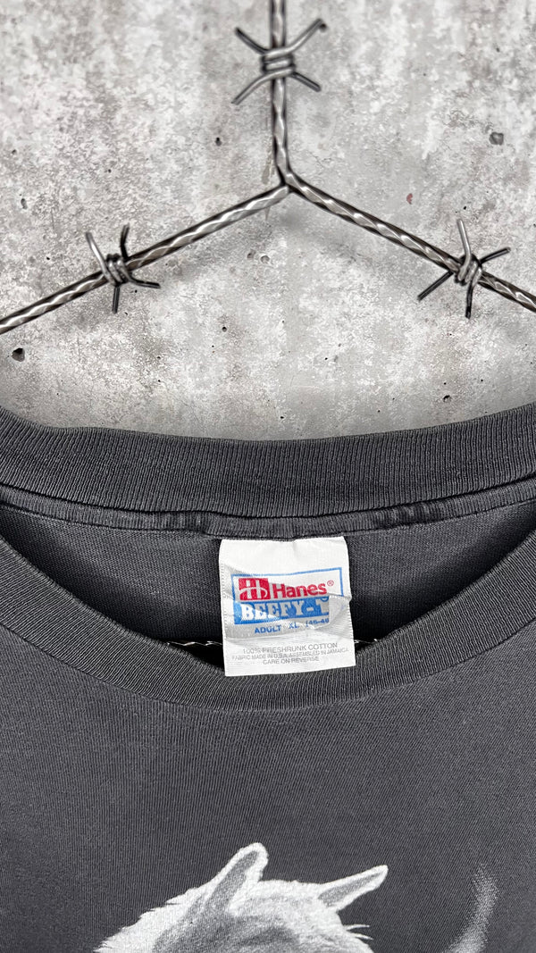 ADAM SANDLER SUMMER TOUR 96’ RARE VIDEO CREW TEE | SMOKING GOAT | ‘WHAT THE HELL HAPPENED TO ME’ STAND-UP TOUR HBO SPECIAL