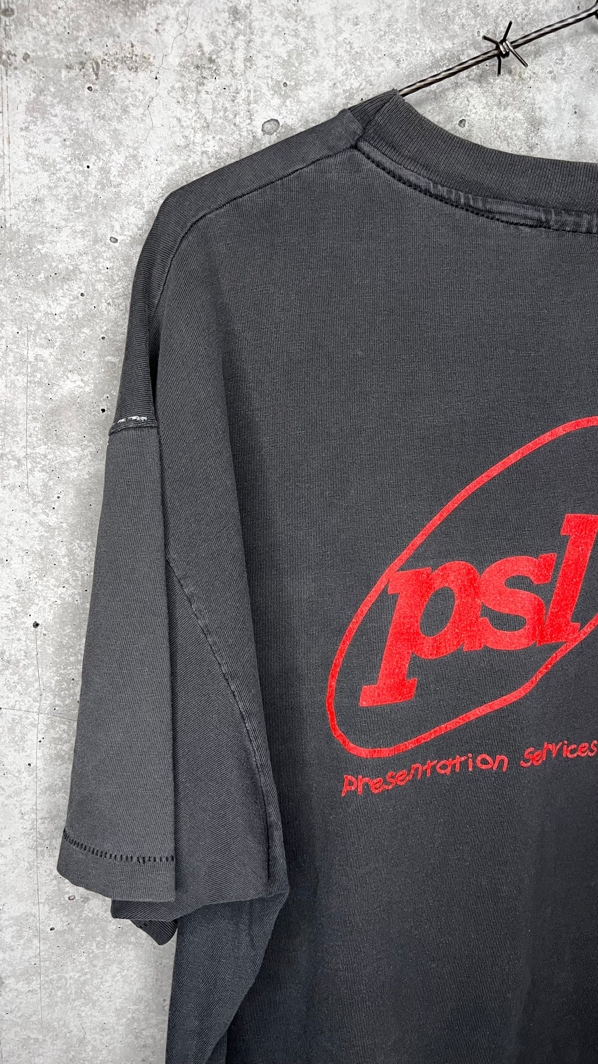 ADAM SANDLER SUMMER TOUR 96’ RARE VIDEO CREW TEE | SMOKING GOAT | ‘WHAT THE HELL HAPPENED TO ME’ STAND-UP TOUR HBO SPECIAL