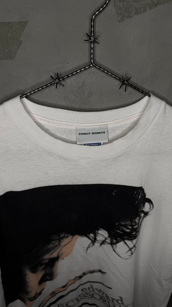 EDWARD SCISSORHANDS BIG PRINT TEE | JOHNNY DEPP