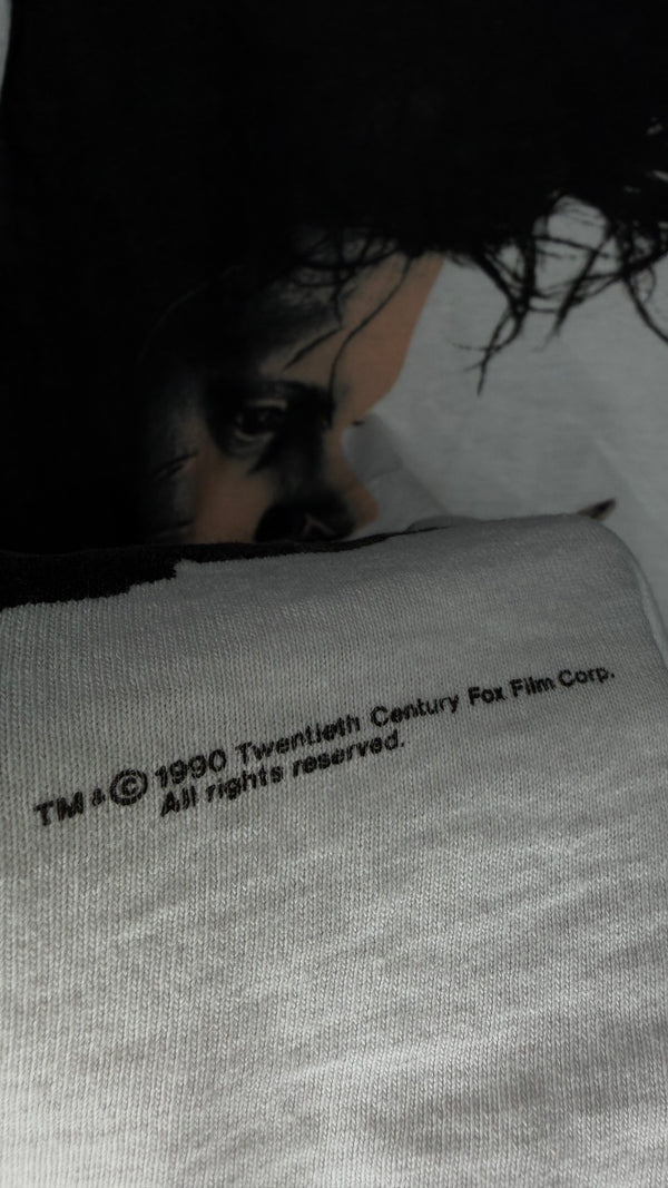 EDWARD SCISSORHANDS BIG PRINT TEE | JOHNNY DEPP