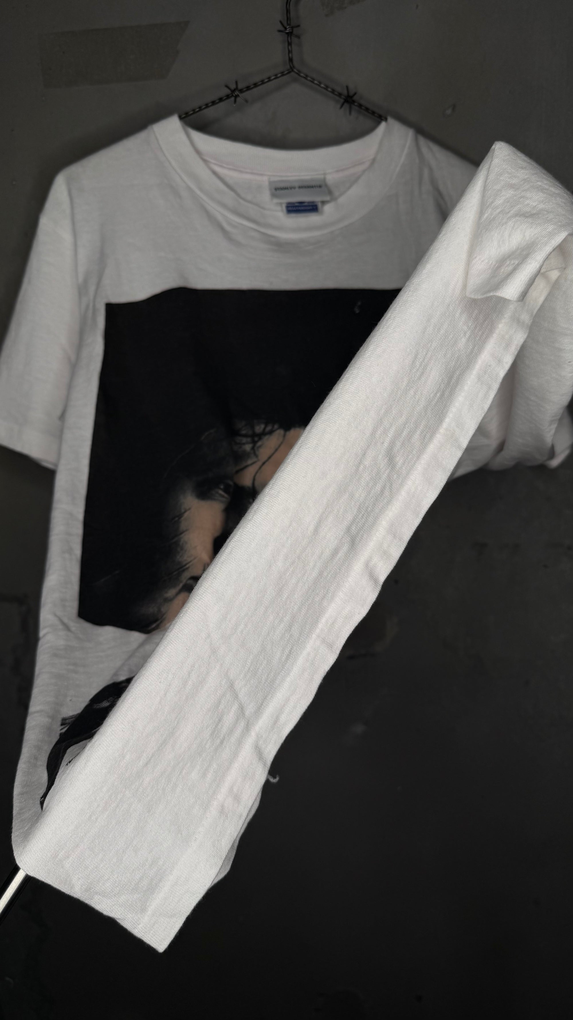 EDWARD SCISSORHANDS BIG PRINT TEE | JOHNNY DEPP