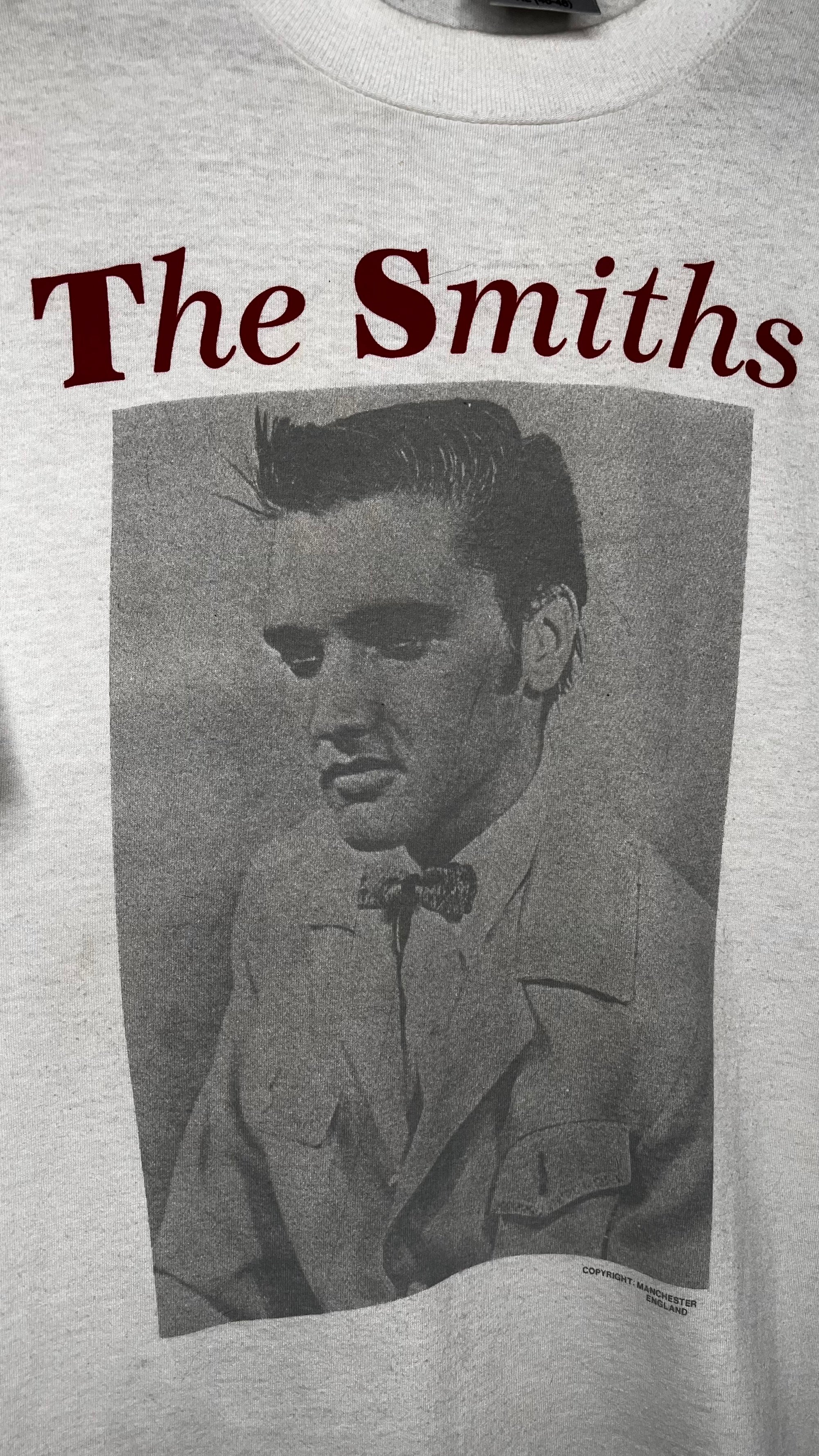 THE SMITHS ELVIS TEE 88’ | SHOPLIFTERS OF THE WORLD UNITE SINGLE ART PROMO