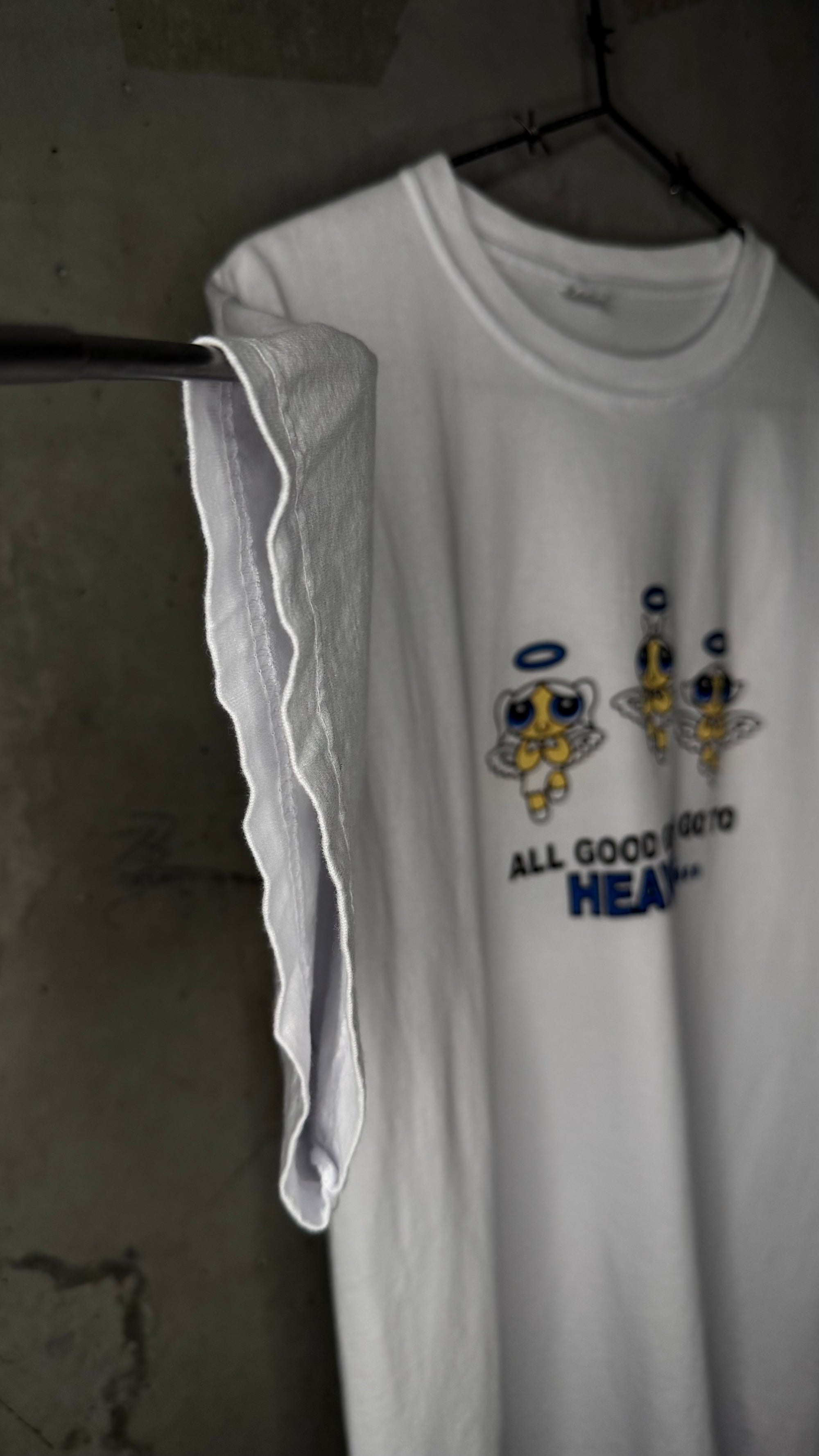 POWERPUFF GIRLS BOOTLEG TEE | ‘GOOD GIRLS GO TO HEAVEN… BAD GIRLS GO TO CANCUN’