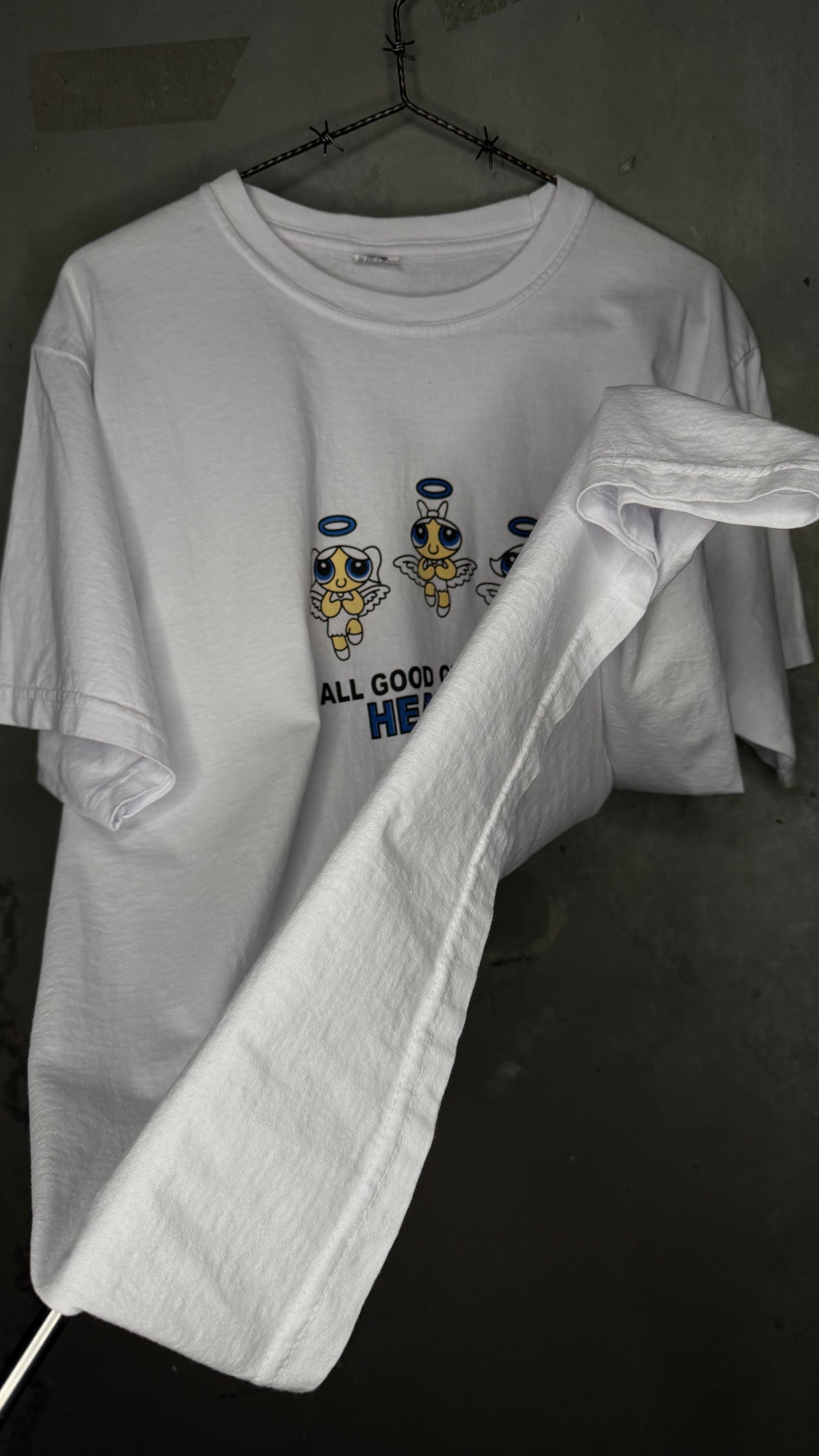 POWERPUFF GIRLS BOOTLEG TEE | ‘GOOD GIRLS GO TO HEAVEN… BAD GIRLS GO TO CANCUN’