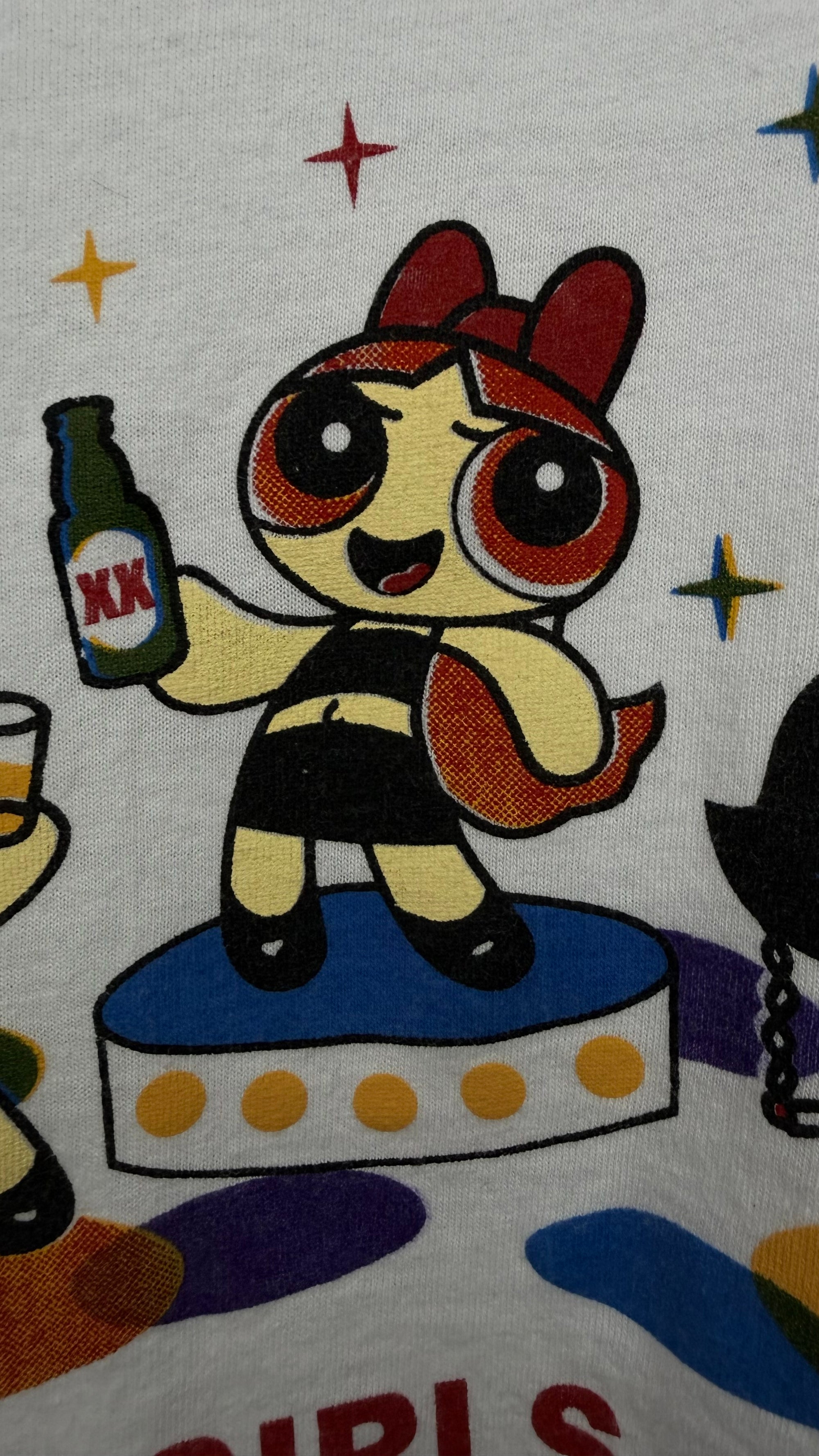 POWERPUFF GIRLS BOOTLEG TEE | ‘GOOD GIRLS GO TO HEAVEN… BAD GIRLS GO TO CANCUN’