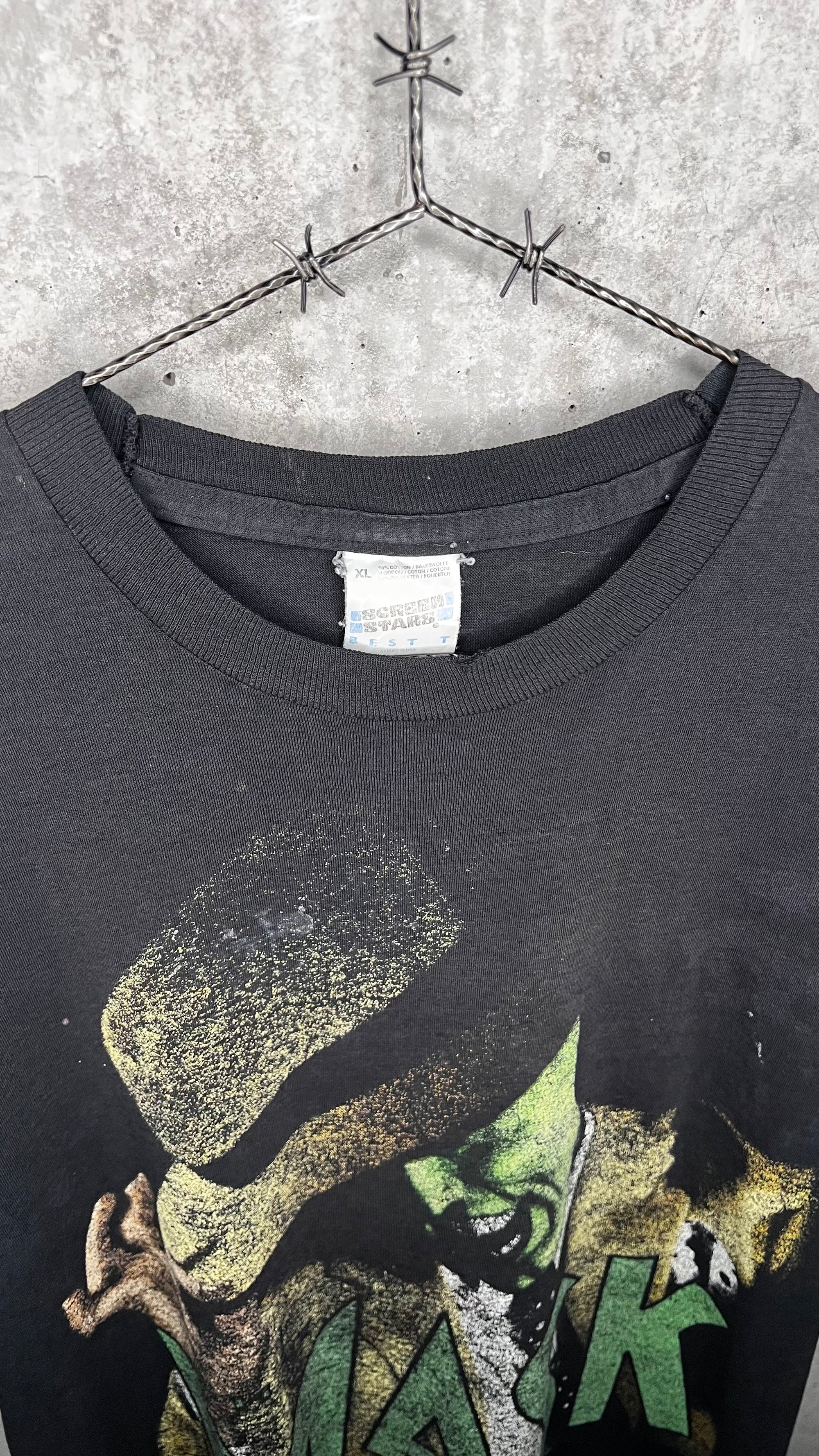 THE MASK EURO MOVIE PROMO TEE | BIG PRINT JIM CARREY FADER