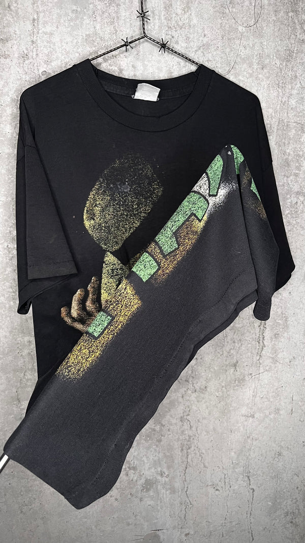 THE MASK EURO MOVIE PROMO TEE | BIG PRINT JIM CARREY FADER