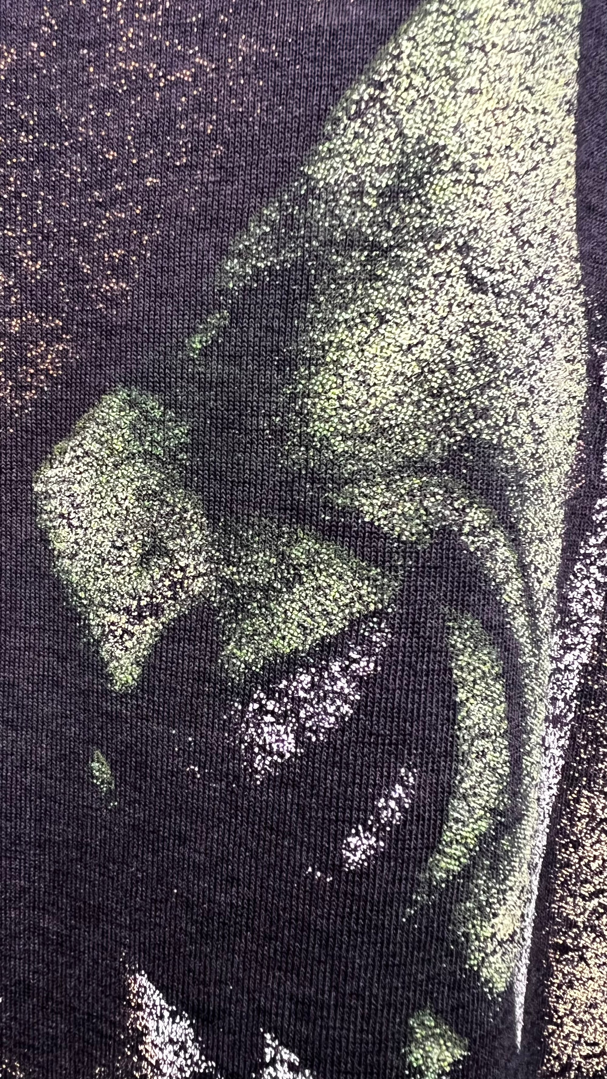 THE MASK EURO MOVIE PROMO TEE | BIG PRINT JIM CARREY FADER