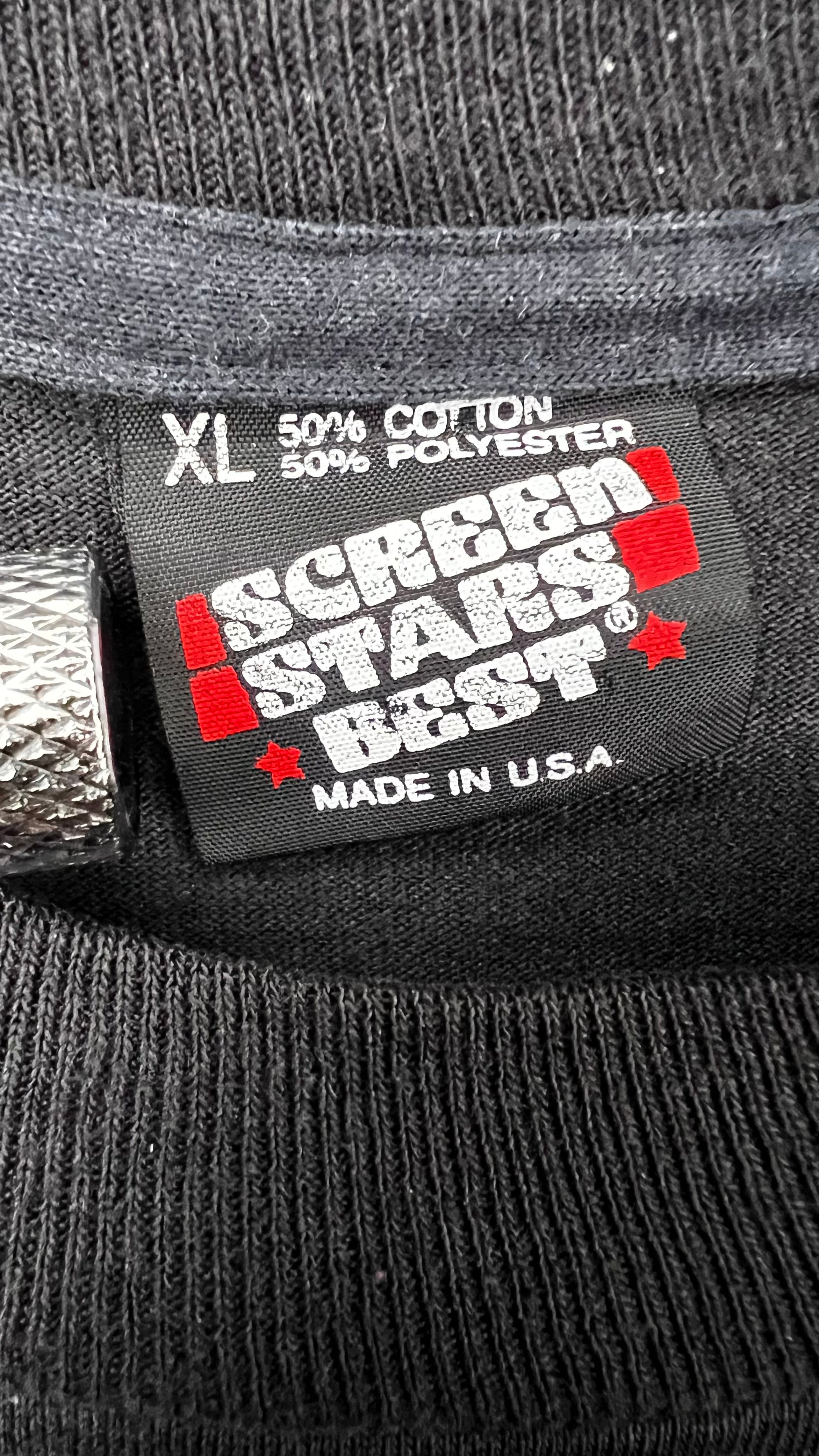 THE SMITHS 84’ HATFUL OF HOLLOW UK TOUR TEE | B&W BAND PORTRAIT