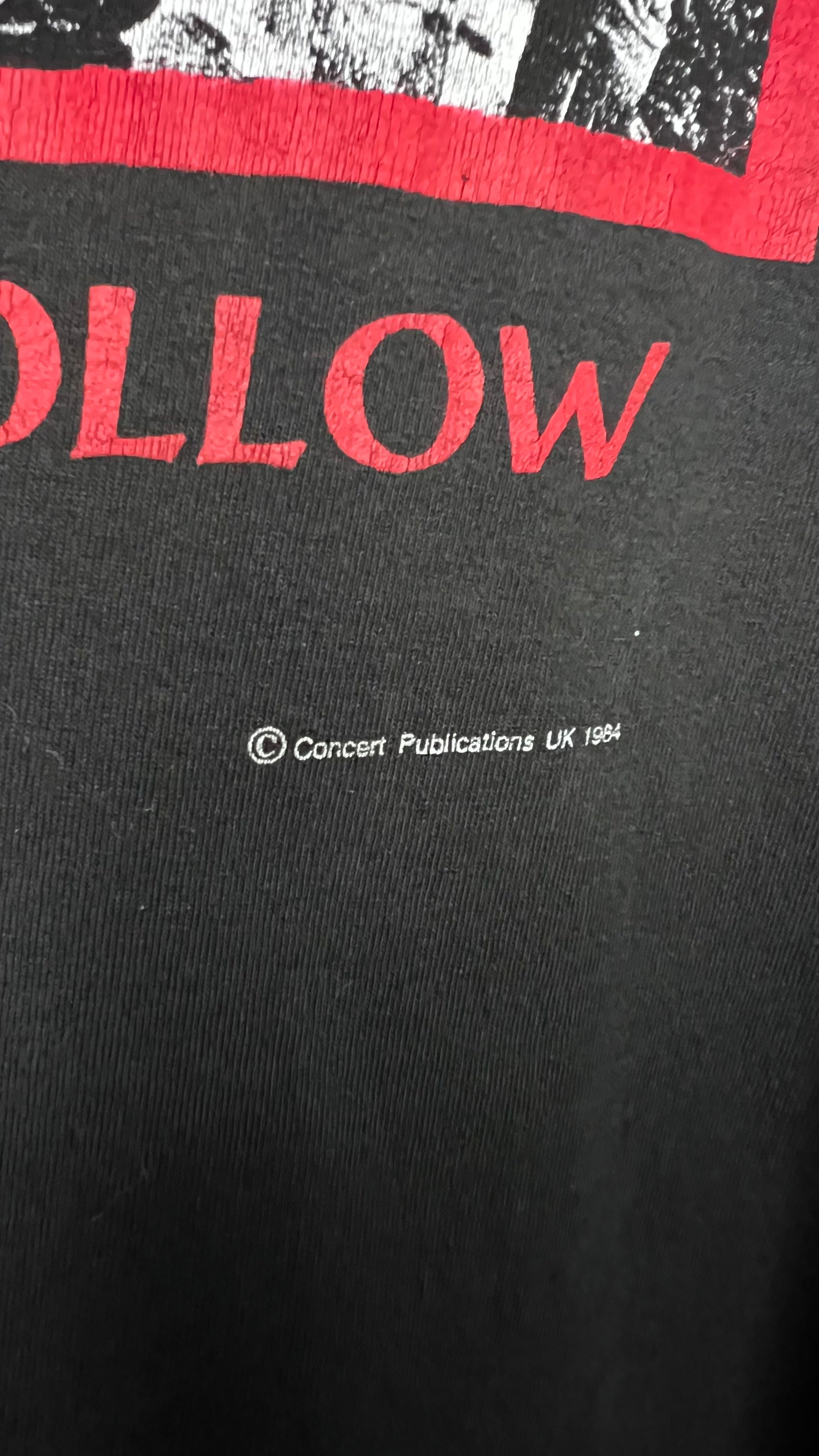 THE SMITHS 84’ HATFUL OF HOLLOW UK TOUR TEE | B&W BAND PORTRAIT