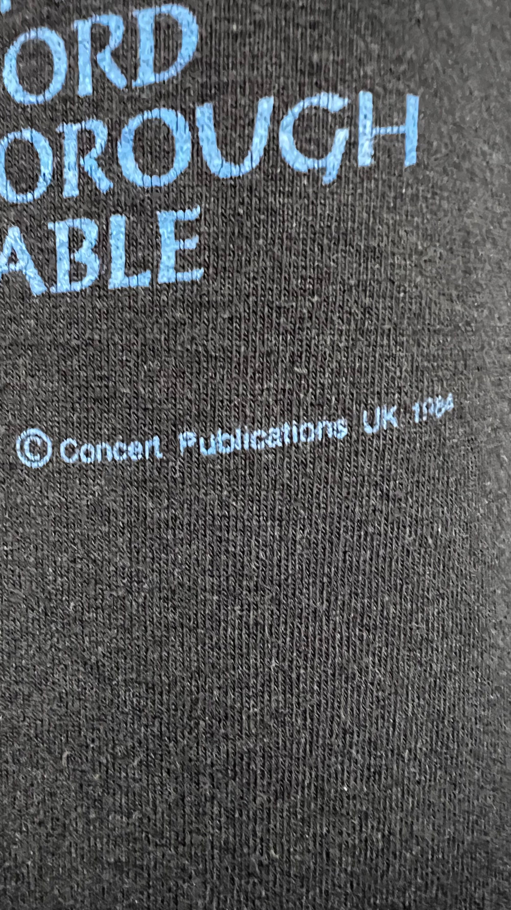 THE SMITHS 84’ HATFUL OF HOLLOW UK TOUR TEE | B&W BAND PORTRAIT