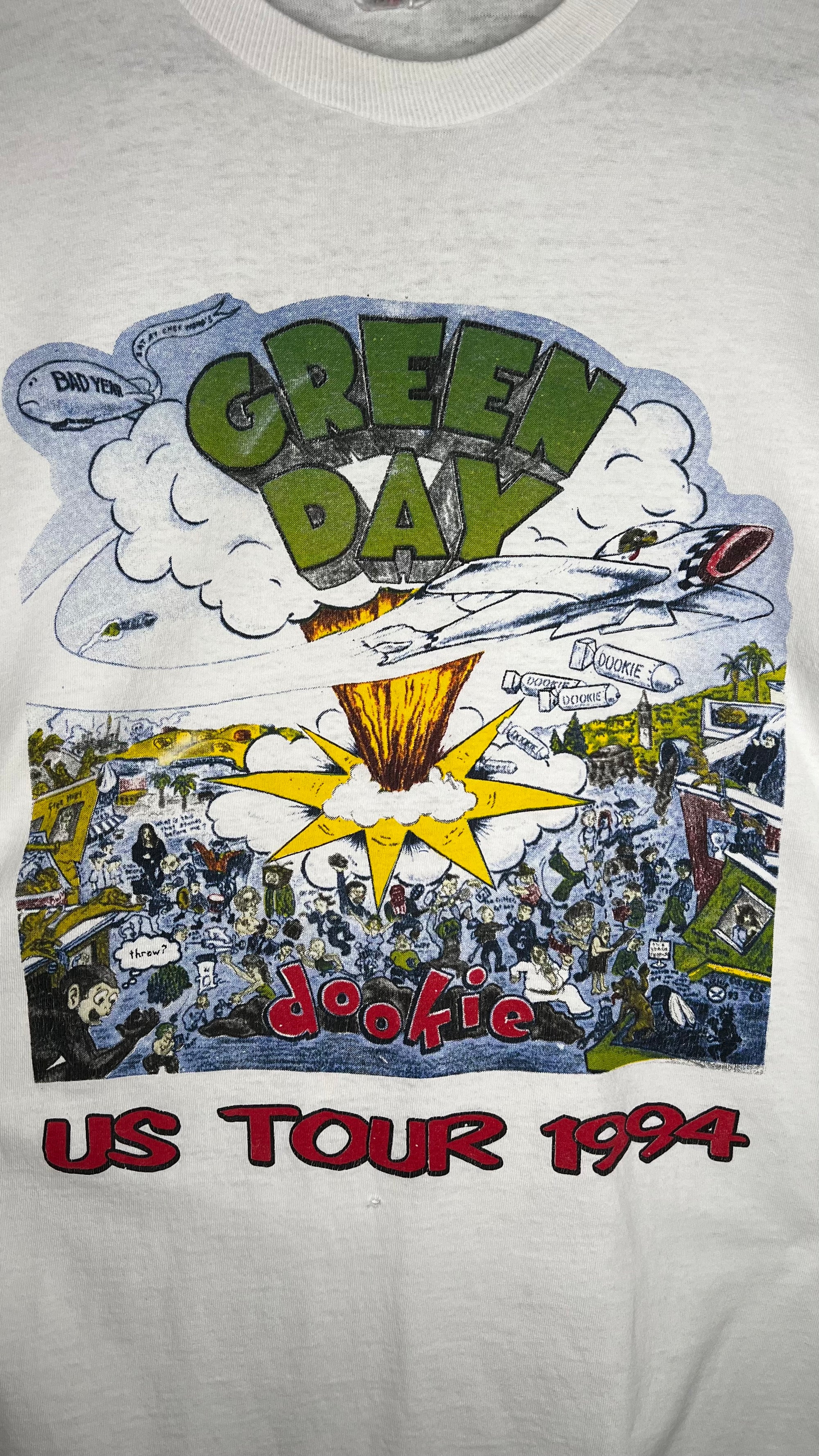 GREEN DAY DOOKIE US TOUR 94’ PARKING LOT TEE