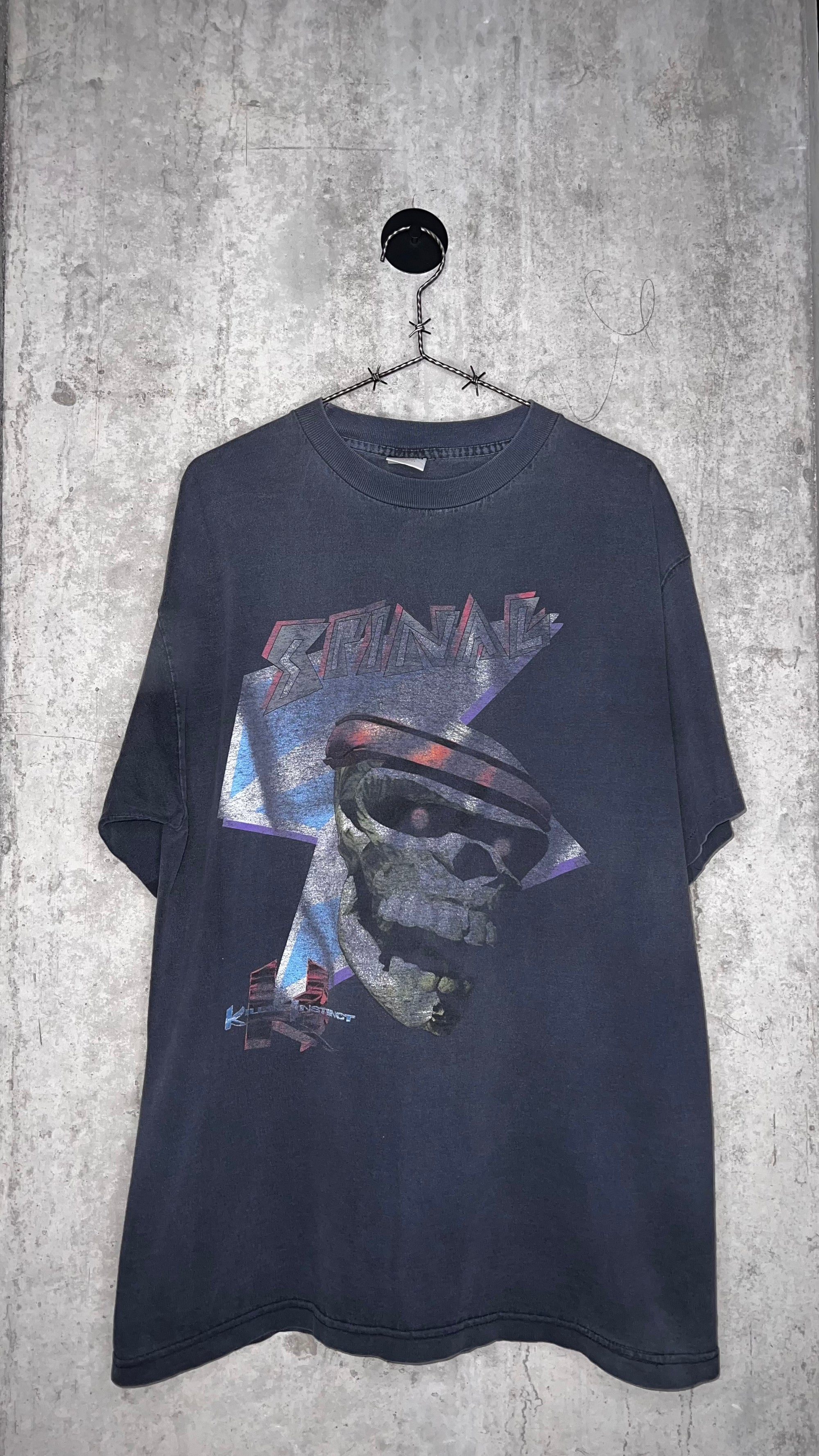 KILLER INSTINCT VIDEO GAME TEE | SPINAL SOLO CHARACTER FADER