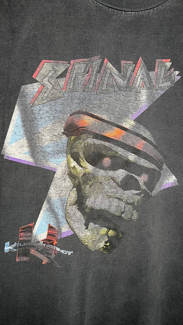 KILLER INSTINCT VIDEO GAME TEE | SPINAL SOLO CHARACTER FADER
