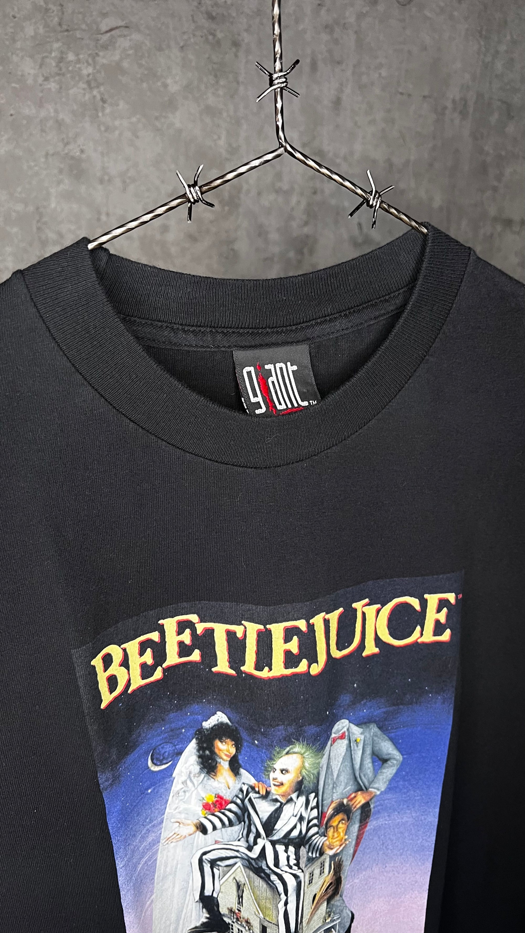 BEETLEJUICE POSTER PRINT MOVIE TEE | TIM BURTON | MICHAEL KEATON | WINONA RYDER