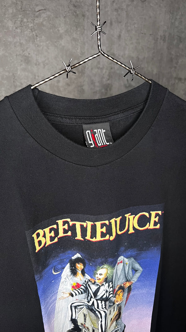 BEETLEJUICE POSTER PRINT MOVIE TEE | TIM BURTON | MICHAEL KEATON | WINONA RYDER