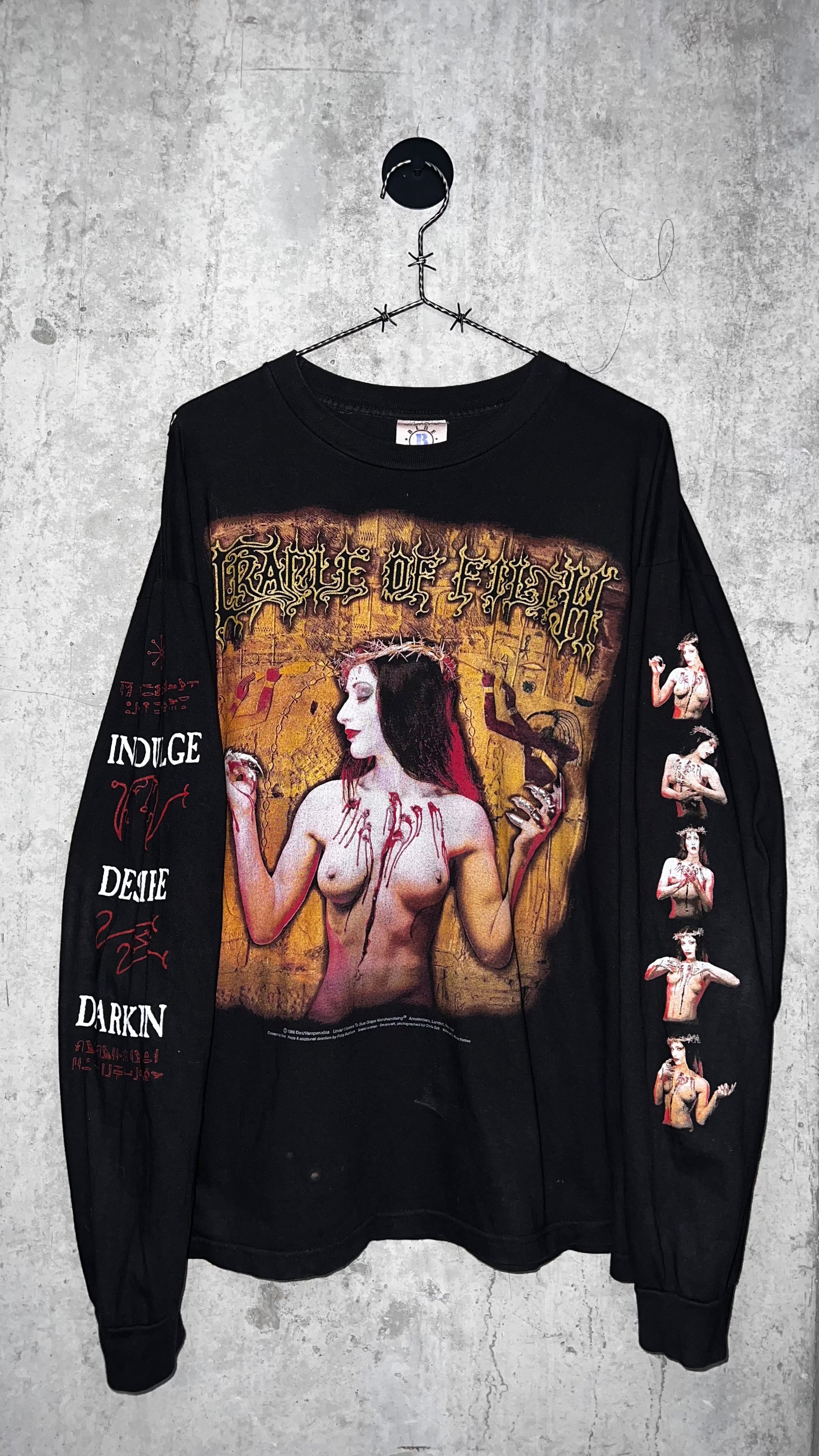 CRADLE OF FILTH ‘PRAISE THE WHORE’ LONG SLEEVE