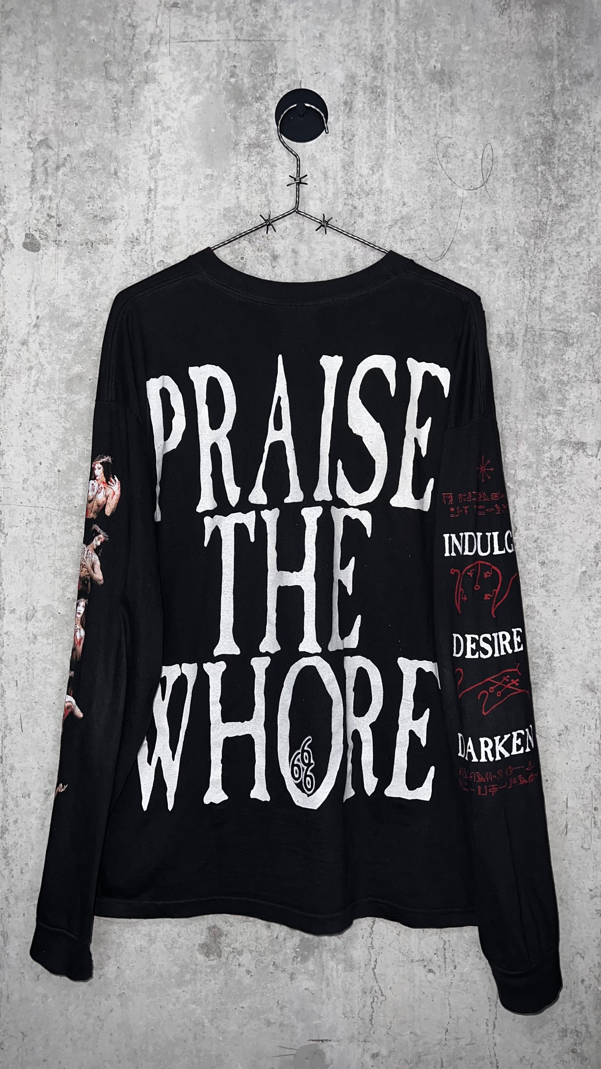 CRADLE OF FILTH ‘PRAISE THE WHORE’ LONG SLEEVE