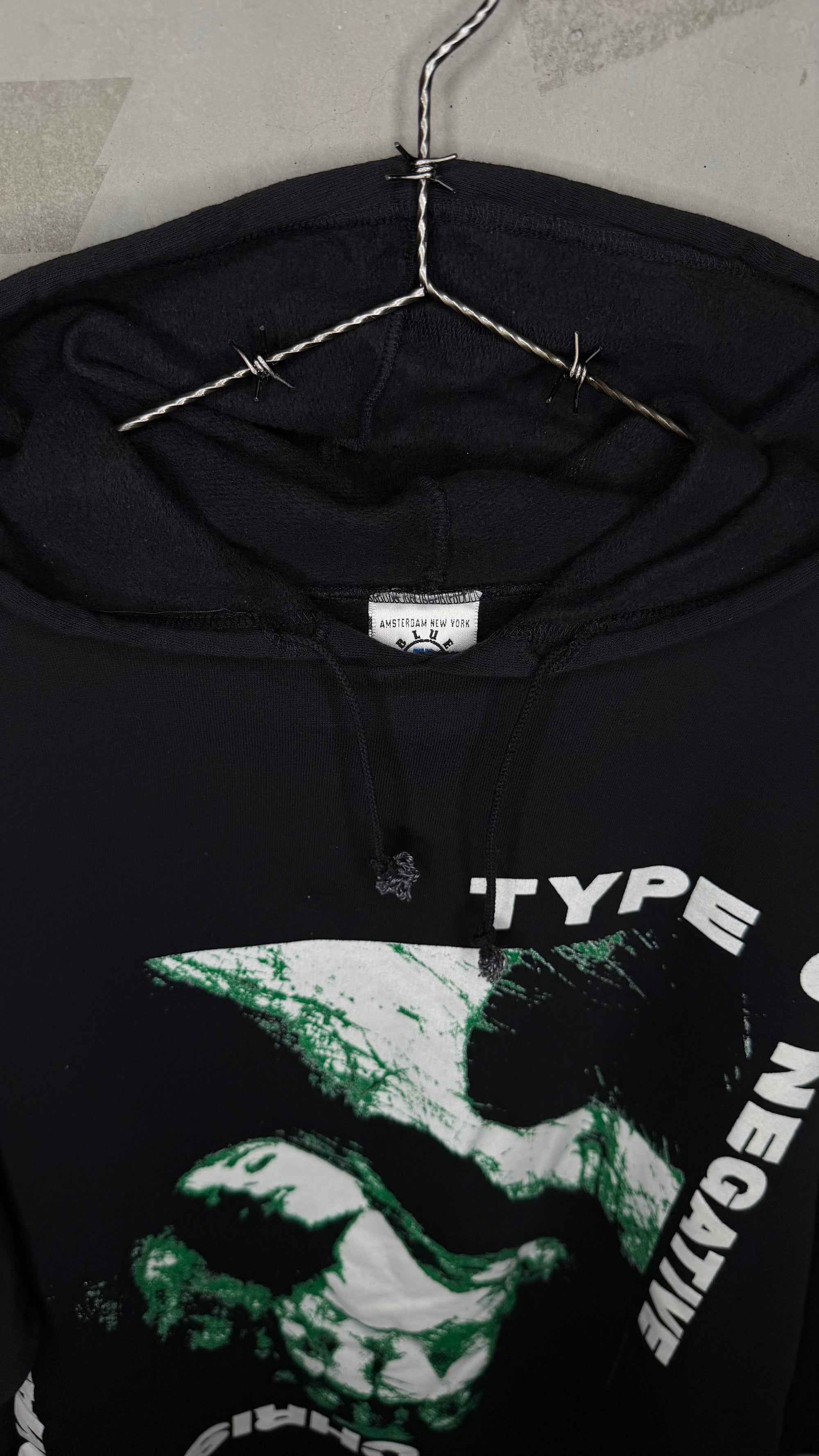 TYPE O NEGATIVE CHRISTIAN WOMAN HOODIE | EURO BIG PRINT