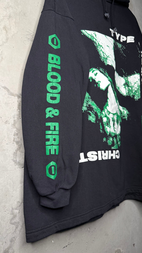 TYPE O NEGATIVE CHRISTIAN WOMAN HOODIE | EURO BIG PRINT