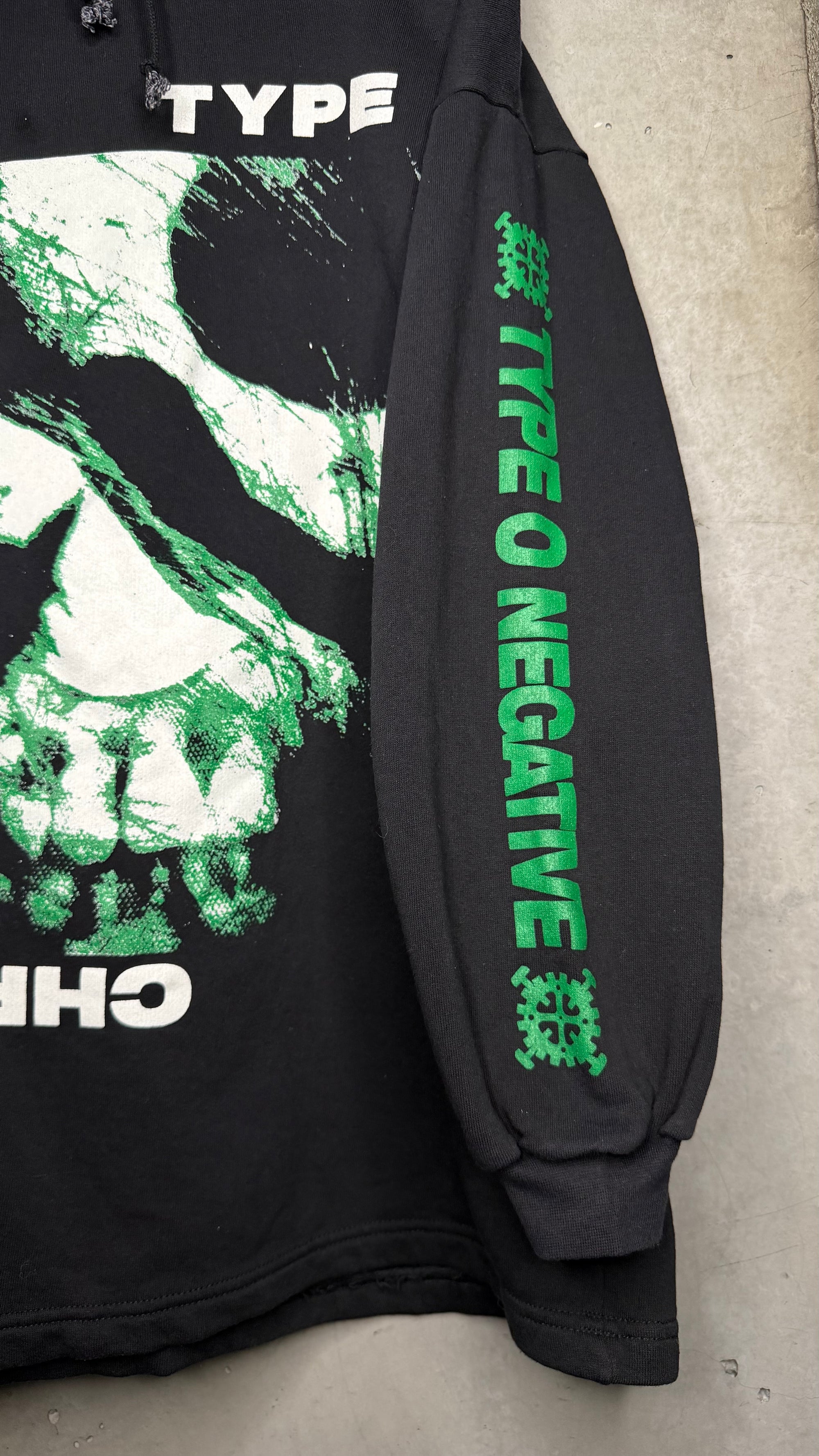 TYPE O NEGATIVE CHRISTIAN WOMAN HOODIE | EURO BIG PRINT