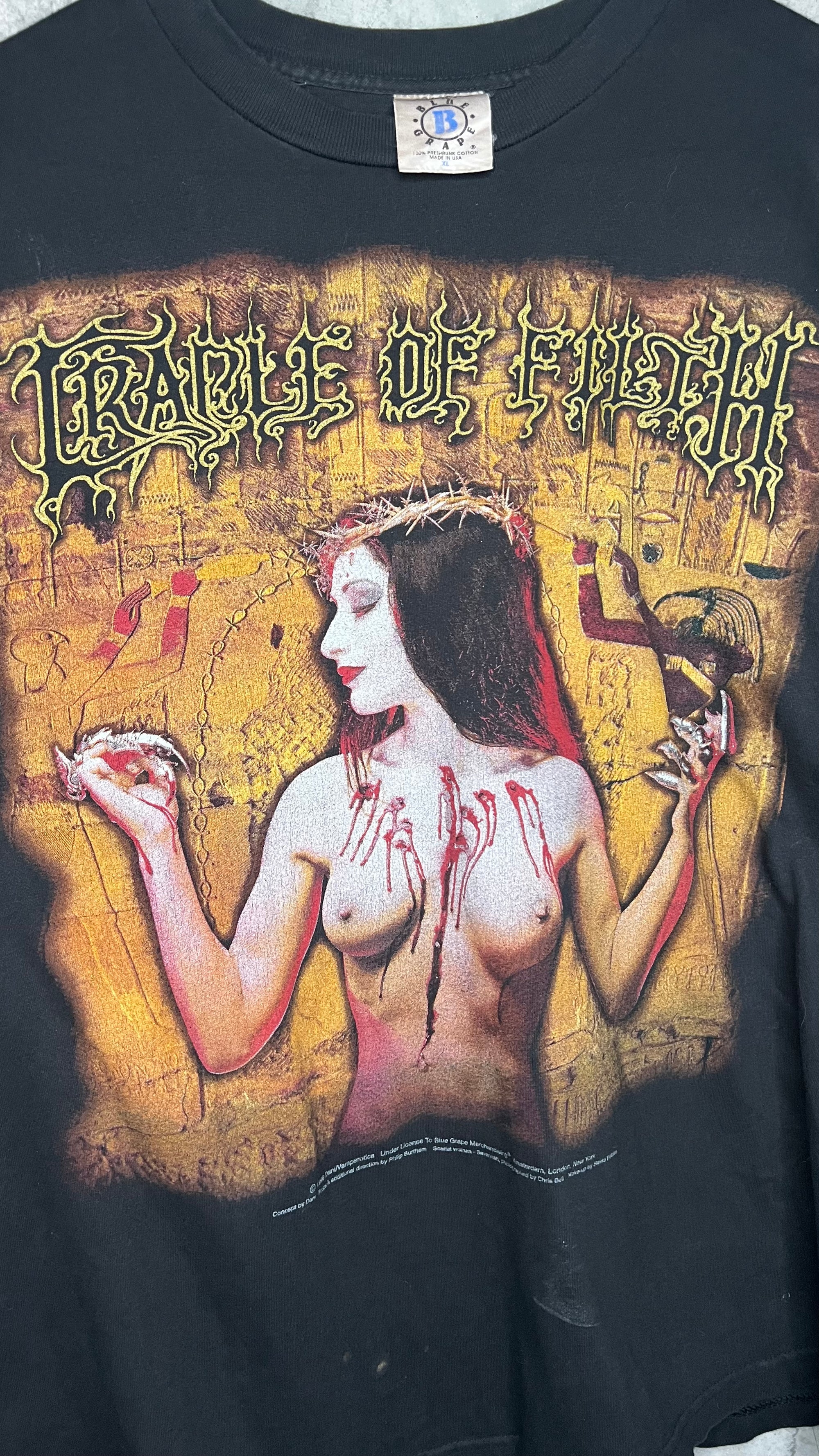 CRADLE OF FILTH ‘PRAISE THE WHORE’ LONG SLEEVE