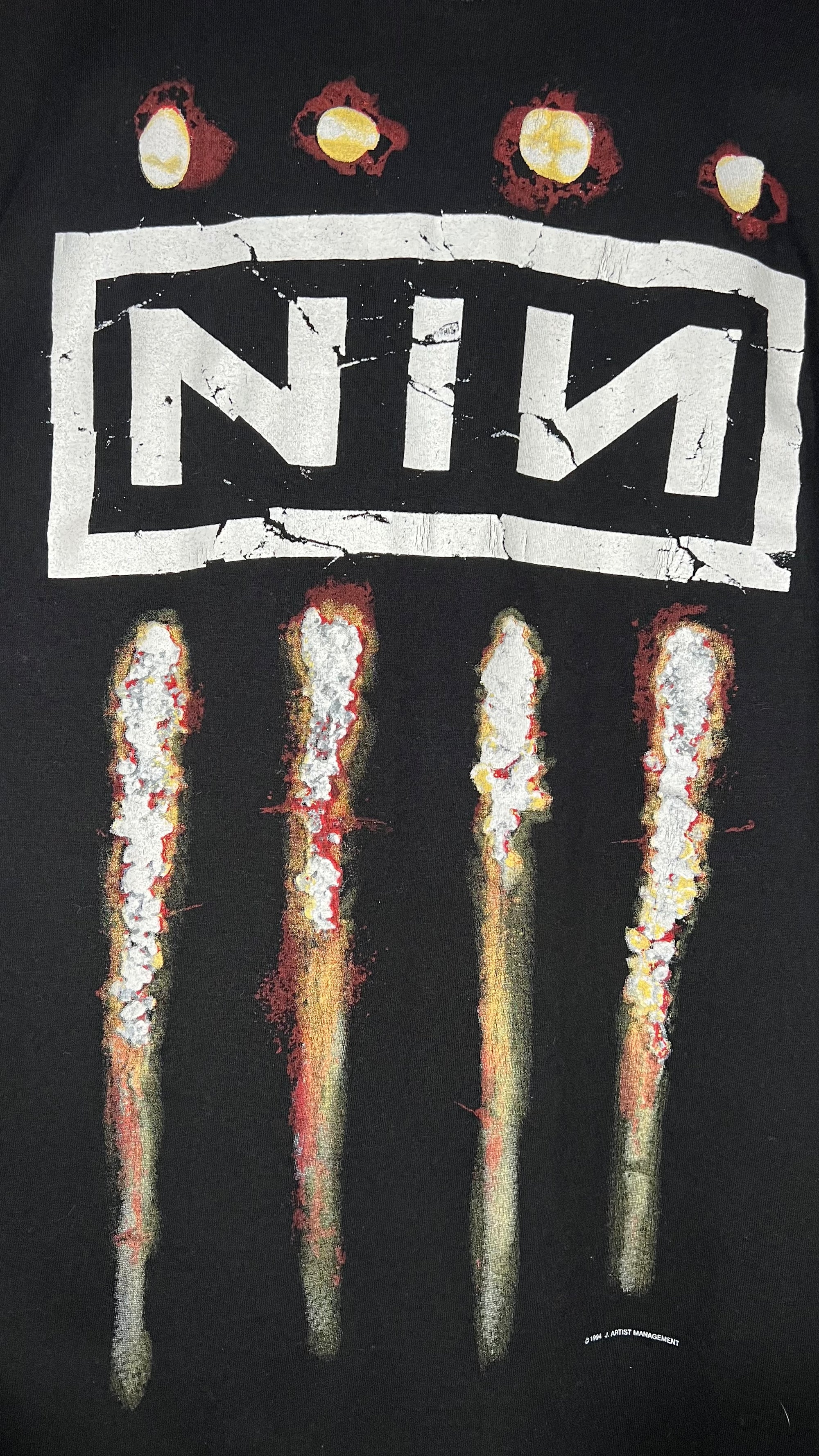 NINE INCH NAILS: THE DOWNWARD SPIRAL TEE | NIN