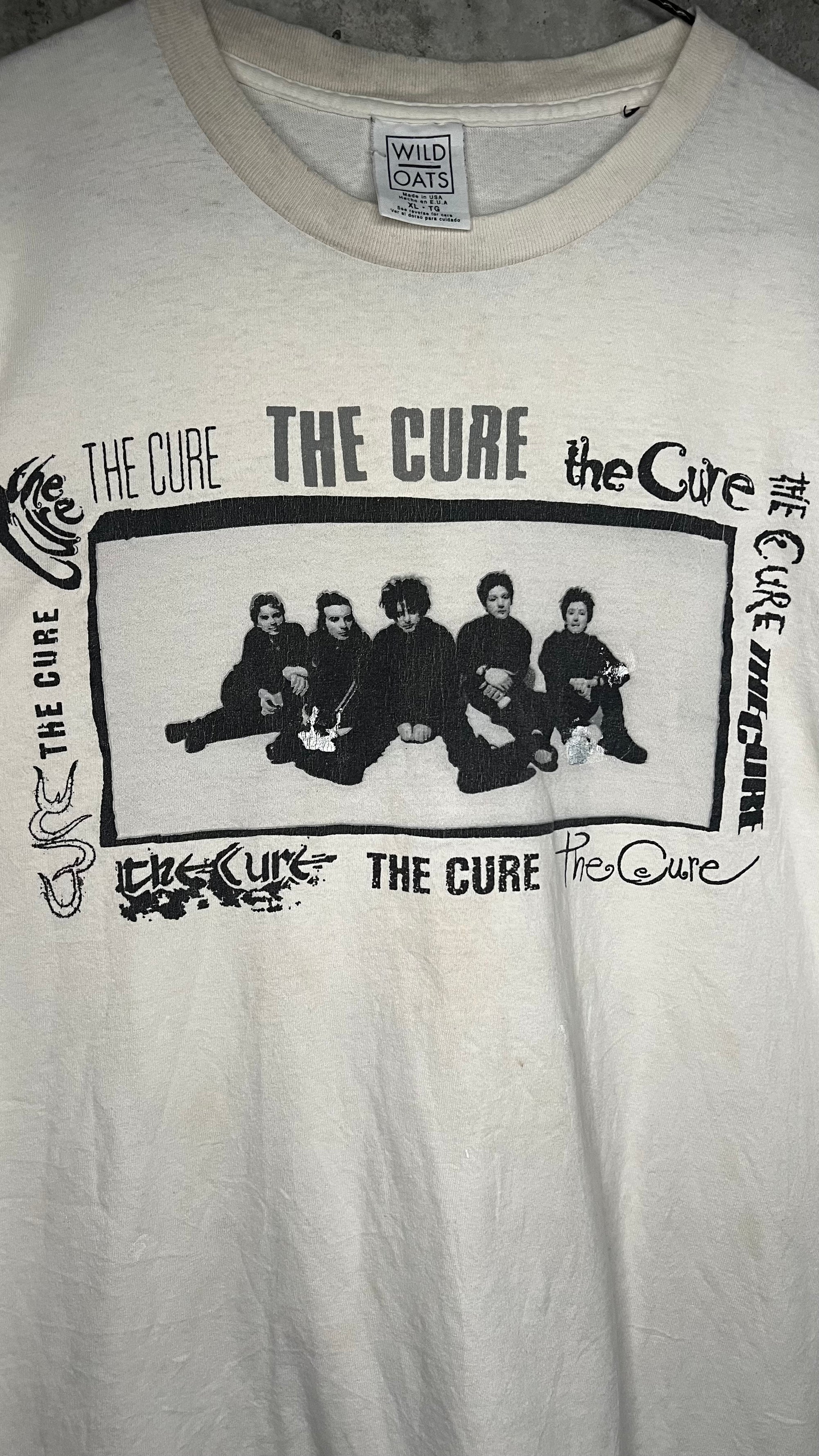 THE CURE BAND PORTRAIT TEE