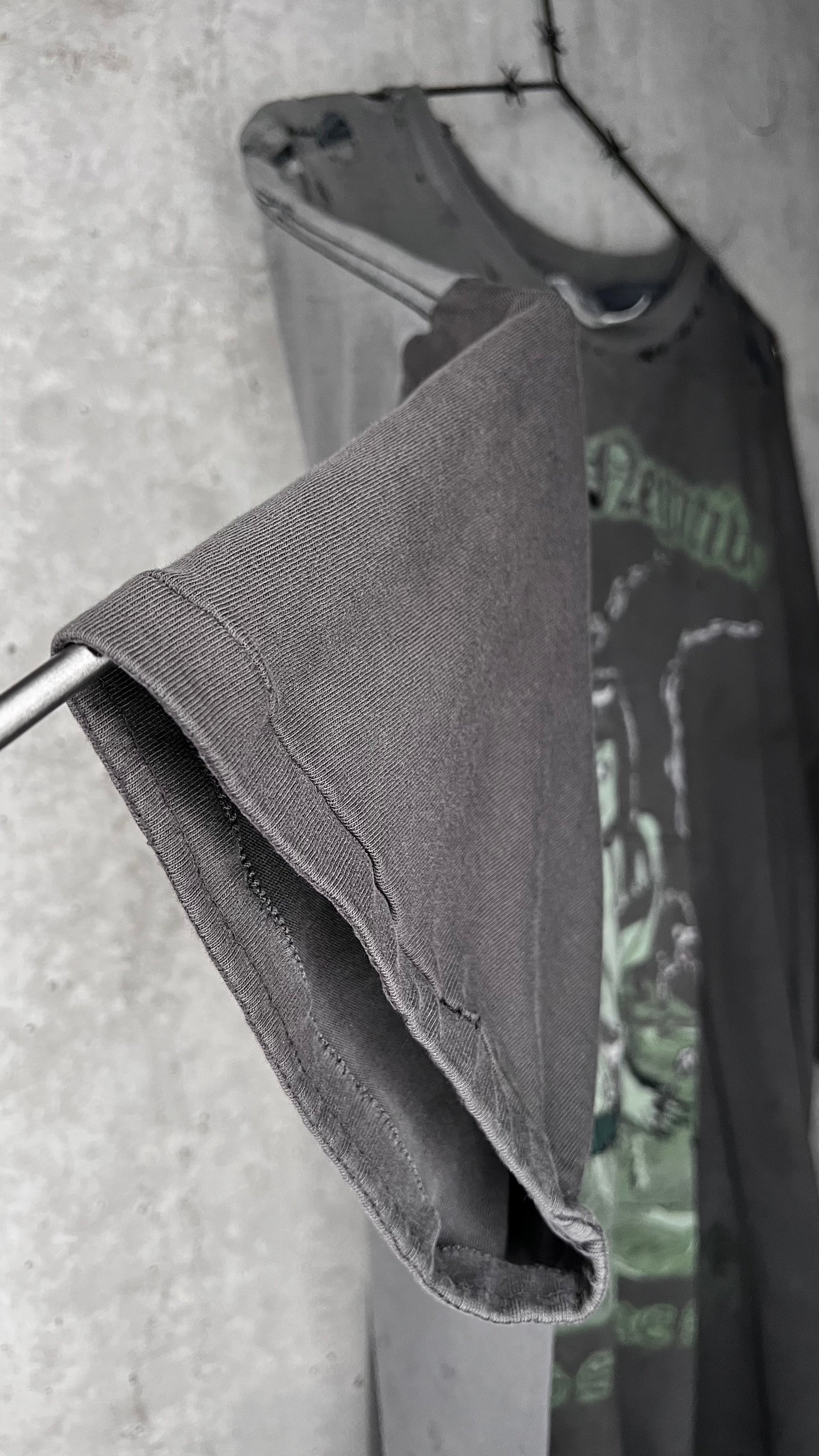 TYPE O NEGATIVE LITTLE MISS SCARE ALL TEE | THRASHED FADER | WHITE DOPES ON PUNK