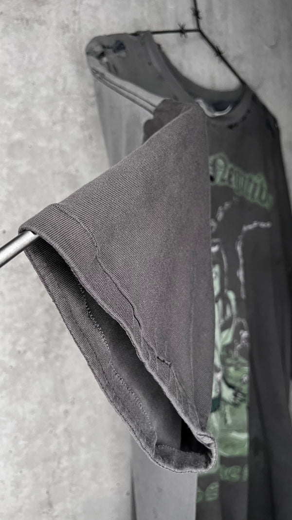 TYPE O NEGATIVE LITTLE MISS SCARE ALL TEE | THRASHED FADER | WHITE DOPES ON PUNK