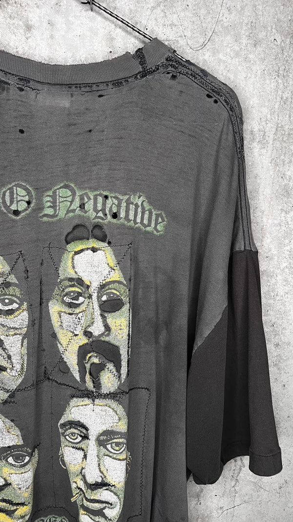 TYPE O NEGATIVE LITTLE MISS SCARE ALL TEE | THRASHED FADER | WHITE DOPES ON PUNK