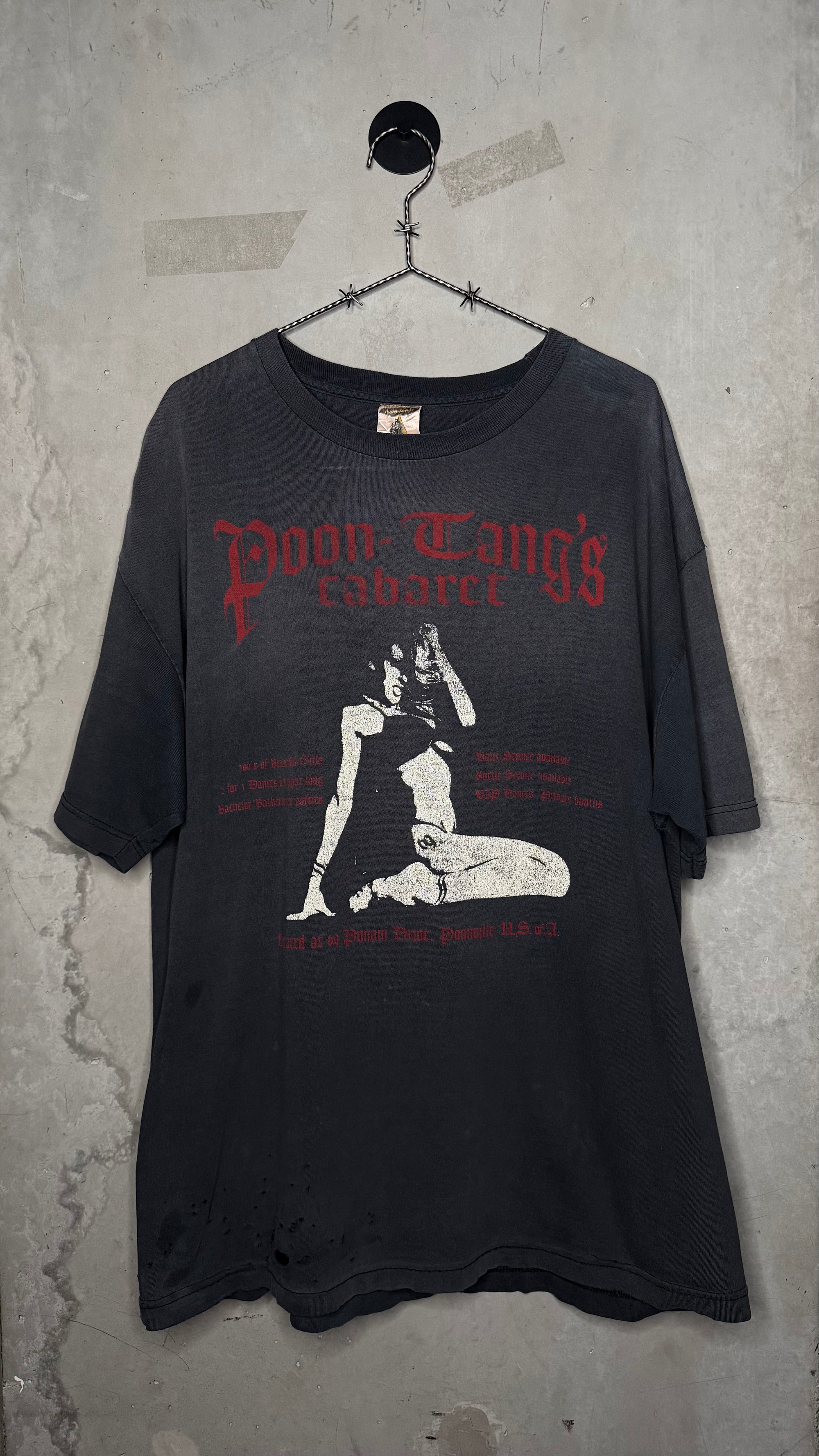 POON-TANG’S CABARET STRIP CLUB FADER TEE