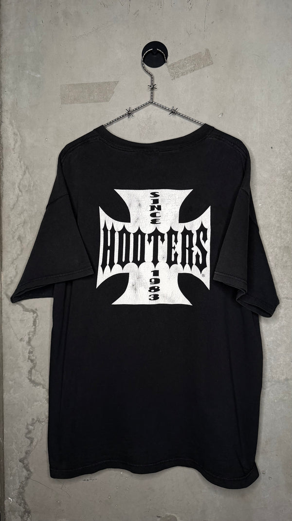 WEST COAST HOOTERS TEE | WEST COAST CHOPPERS & HOOTERS RESTAURANT PARODY