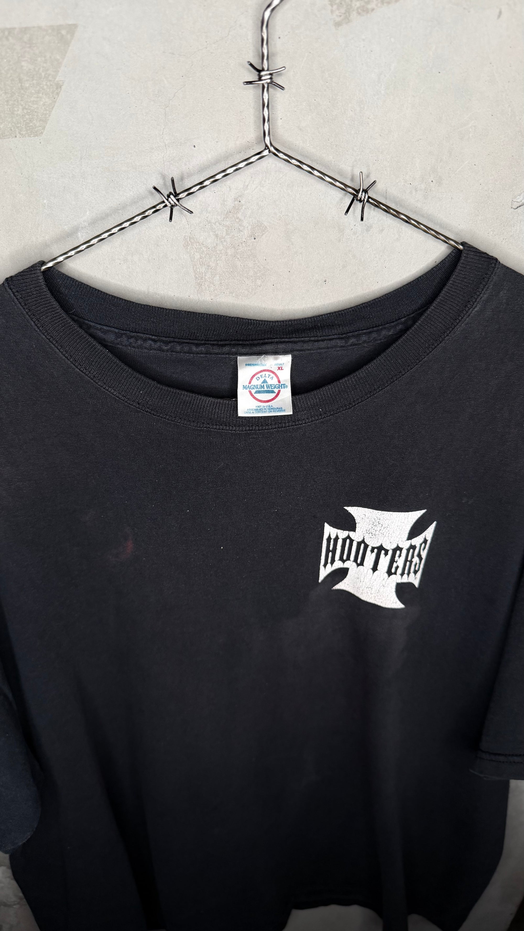 WEST COAST HOOTERS TEE | WEST COAST CHOPPERS & HOOTERS RESTAURANT PARODY