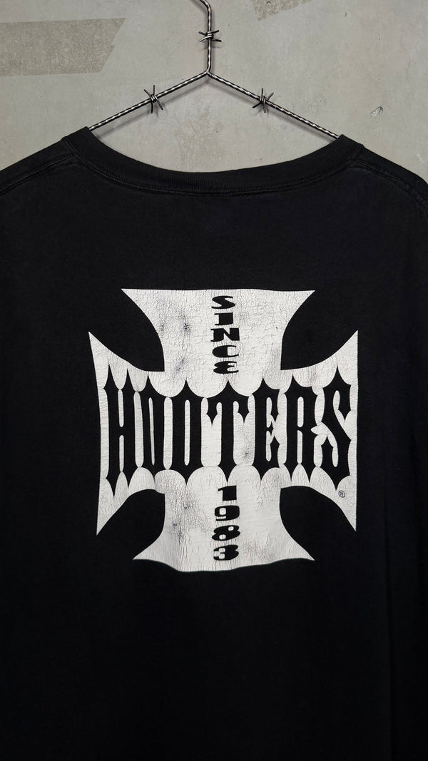 WEST COAST HOOTERS TEE | WEST COAST CHOPPERS & HOOTERS RESTAURANT PARODY