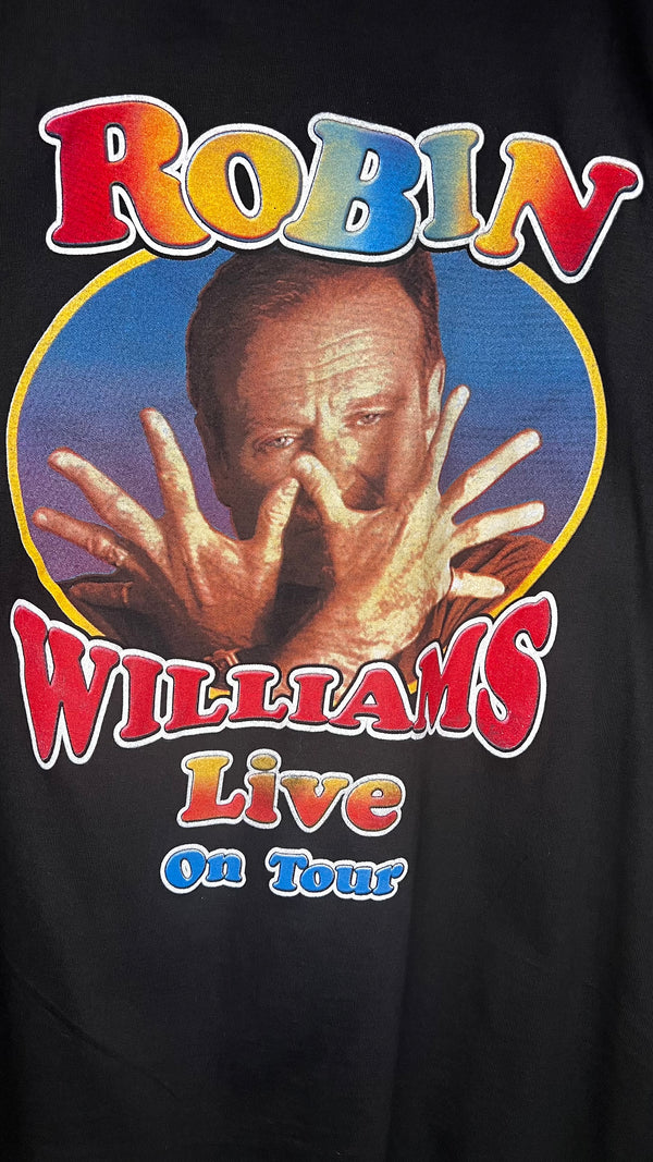 ROBIN WILLIAMS RARE 02’ COMEDY TOUR TEE | RAP TEE STYLE