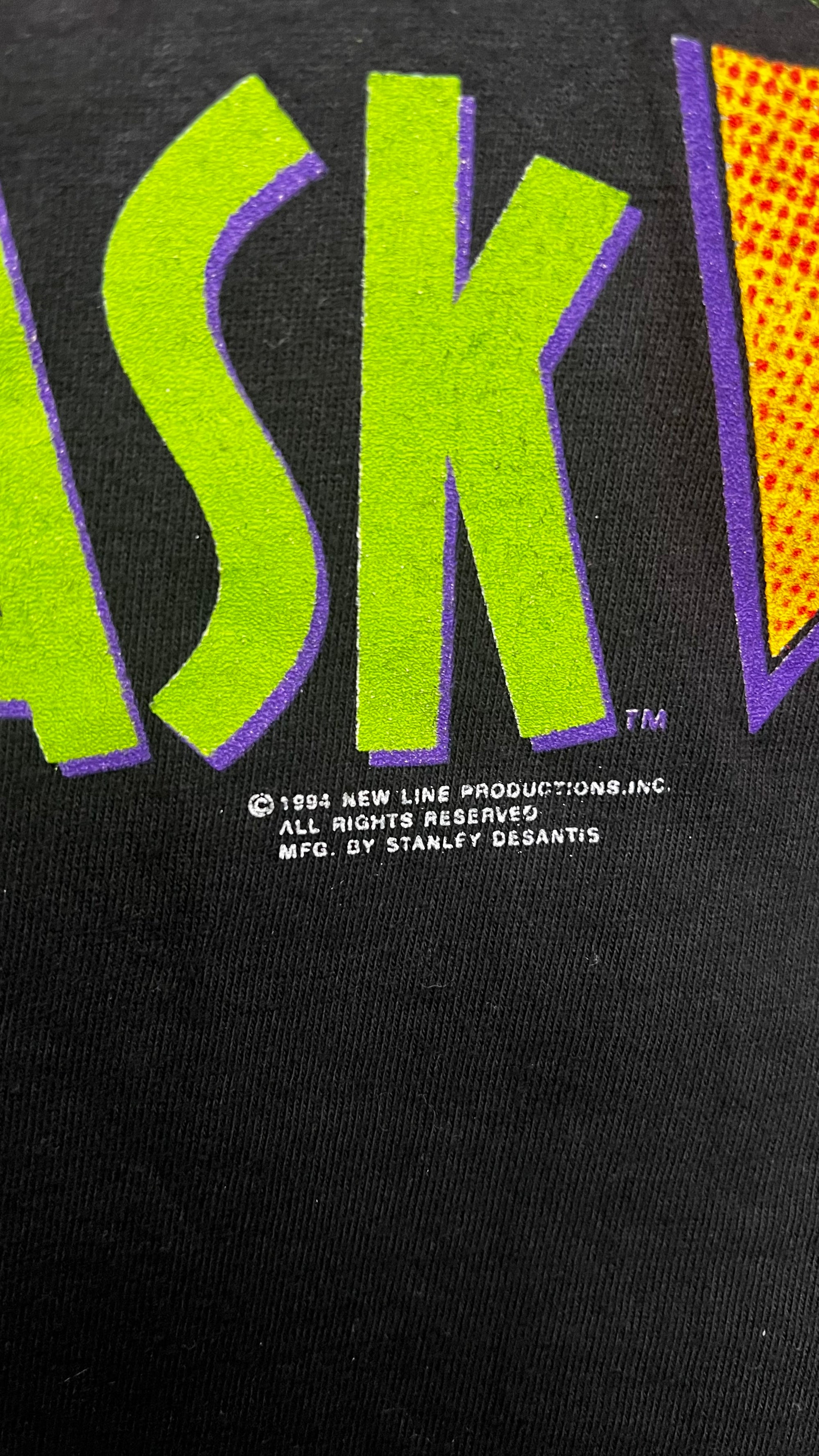 THE MASK MOVIE PROMO TEE | EYE POPPER | JIM CARREY