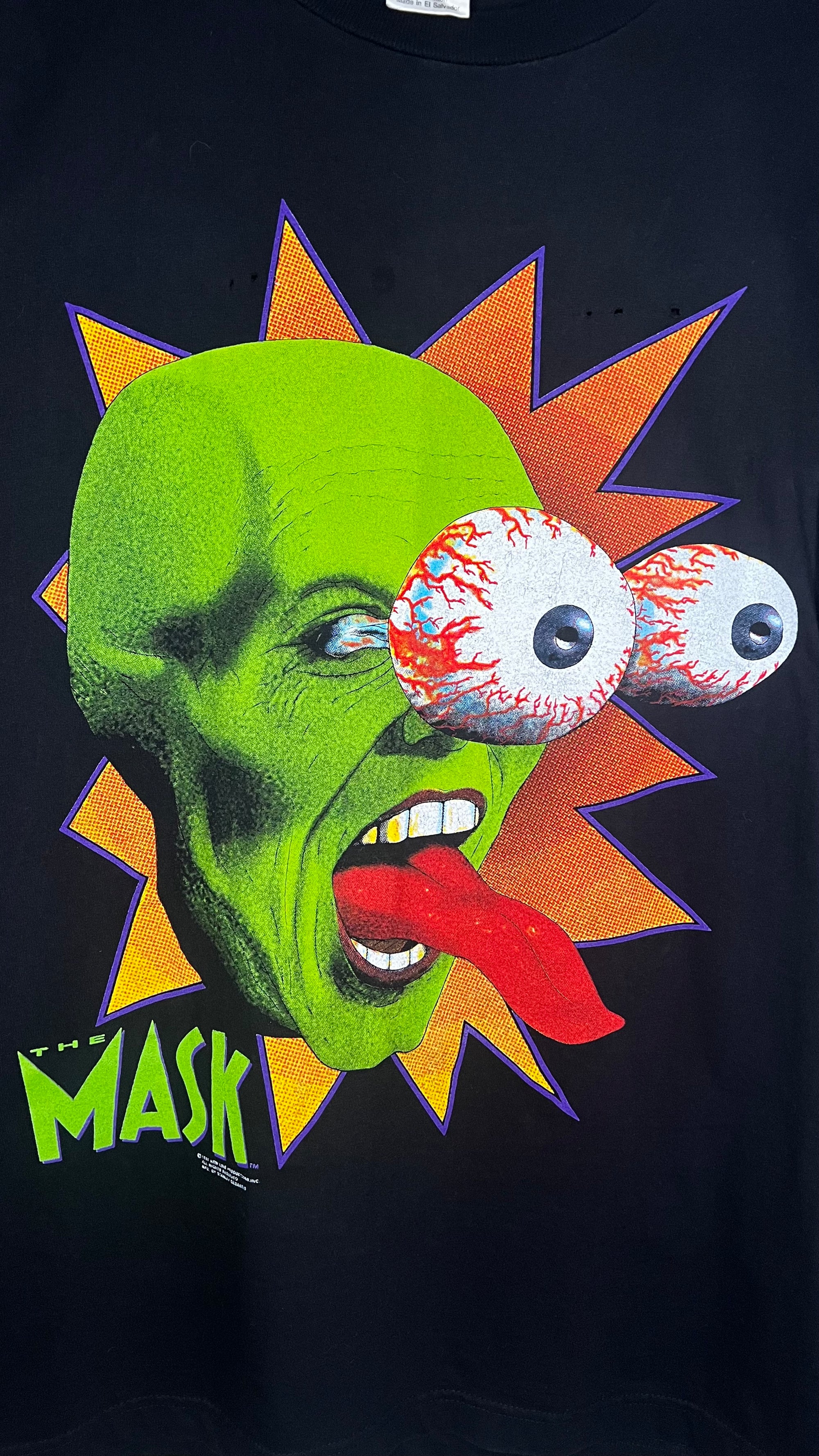 THE MASK MOVIE PROMO TEE | EYE POPPER | JIM CARREY