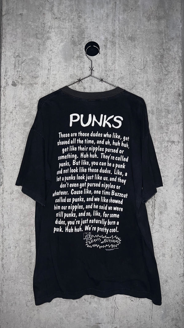 BEAVIS & BUTTHEAD PUNKS TEE