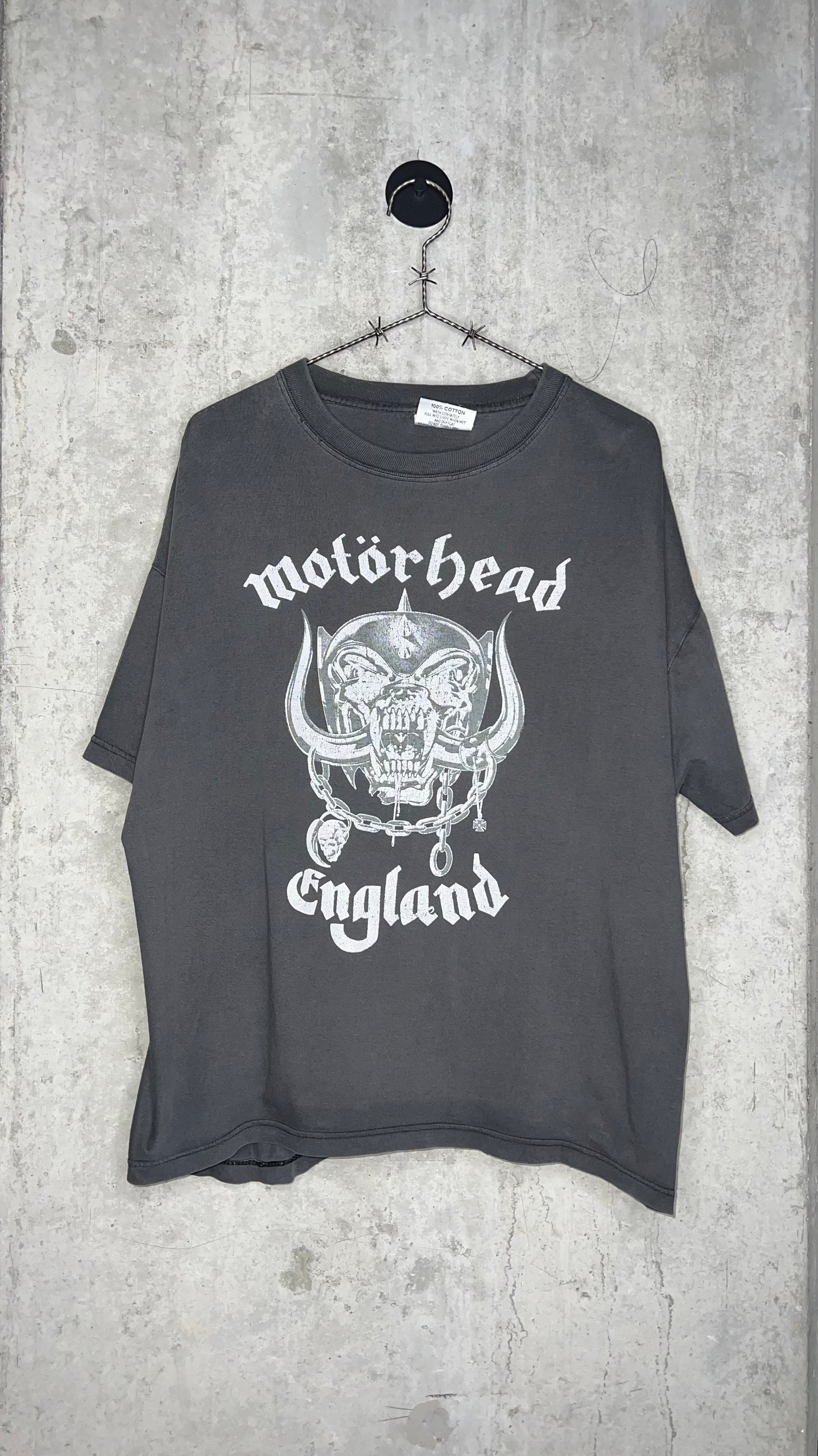 MOTÖRHEAD ENGLAND EURO TOUR BOXY TEE