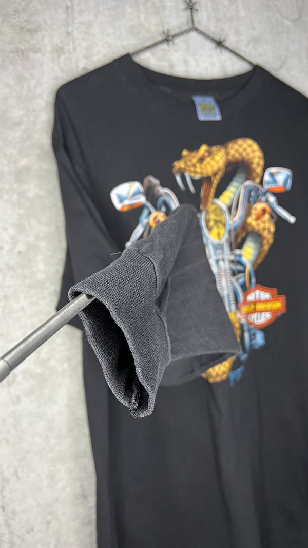 3D EMBLEM HARLEY DAVIDSON RATTLE SNAKE LONG SLEEVE