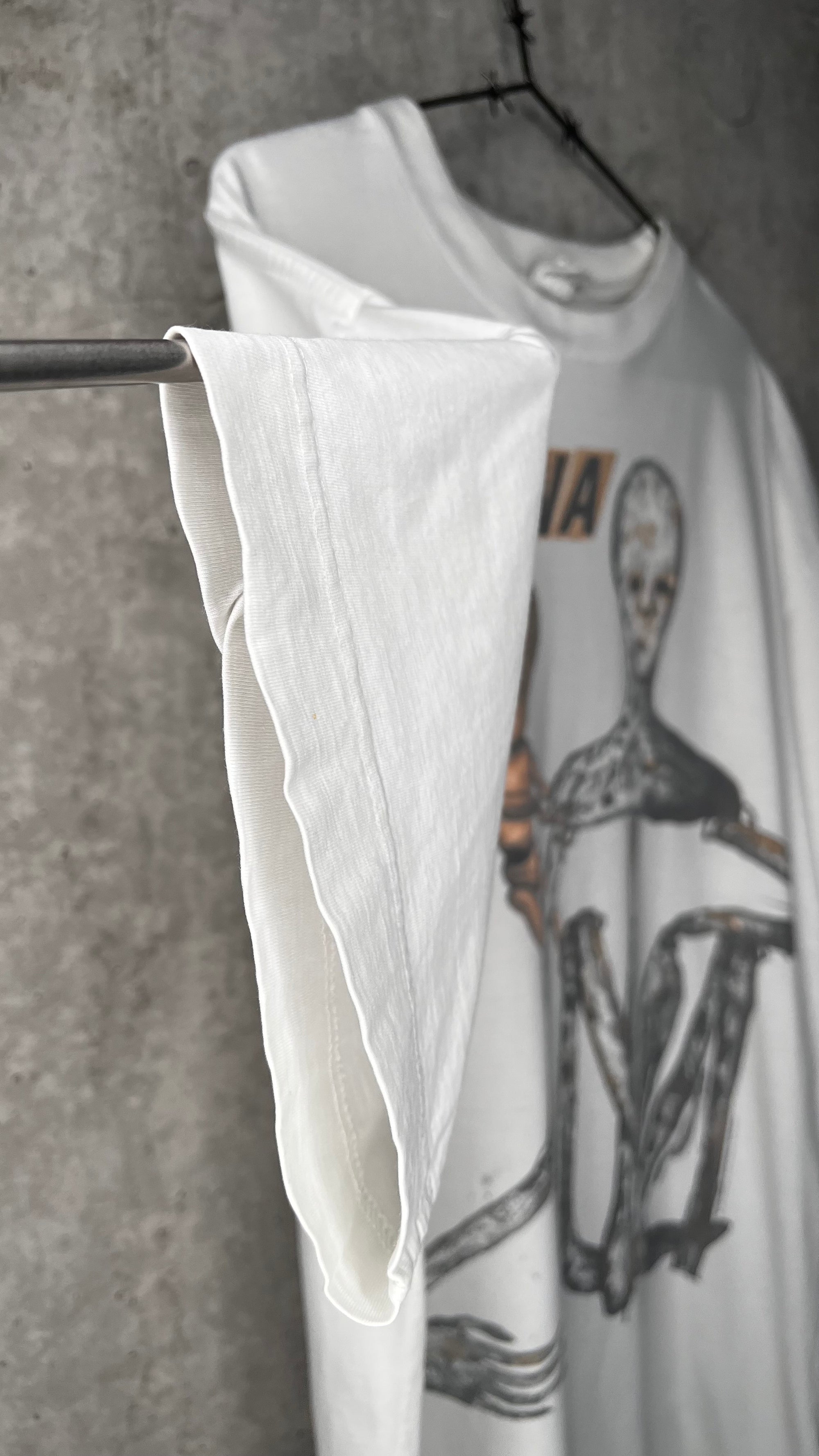 NIRVANA INCESTICIDE TEE 93’ | EURO WHITE VARIANT WITH BACK HIT